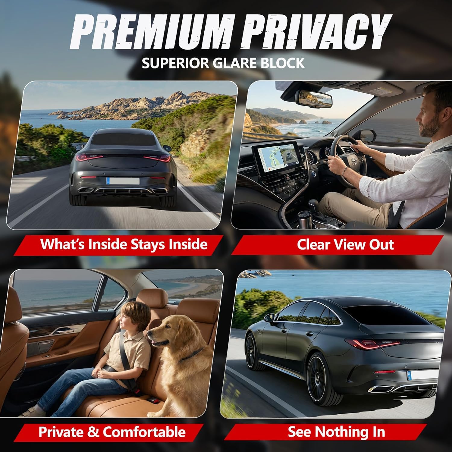 Thumbnail 5 de Vepagoo 5% VLT Ceramic Car Window Tint Film 20"