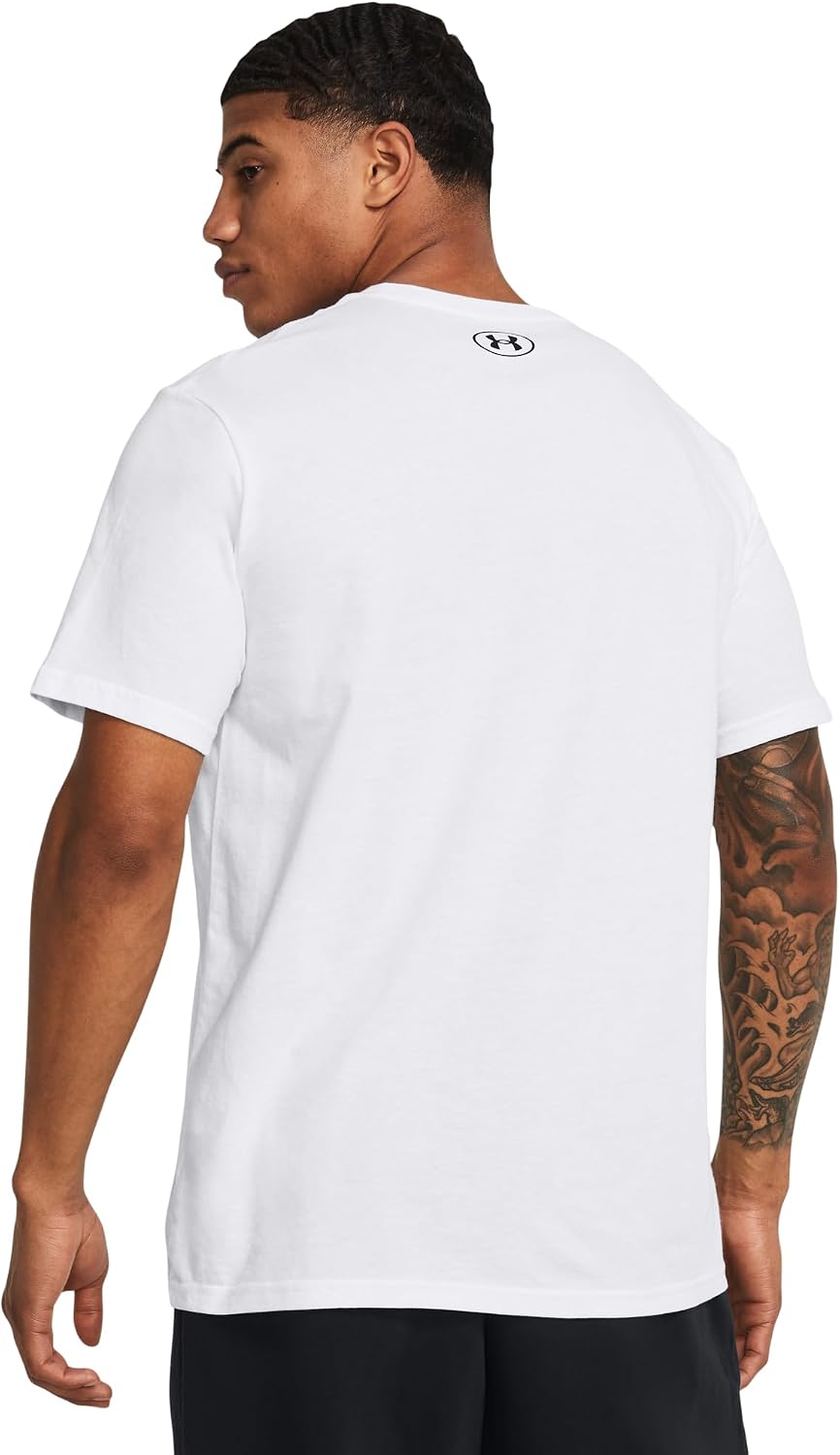 Thumbnail 3 de Under Armour UA GL Foundation Update Camiseta manga corta para hombre blanca/negra