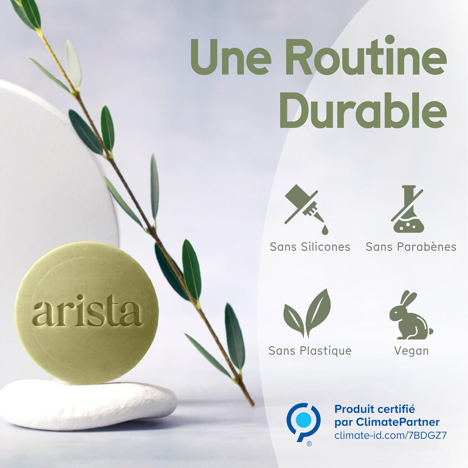 Thumbnail 4 de Arista Shampoing solide antipelliculaire Tea Tree, Neem & Arnica (sans sulfate, vegan)