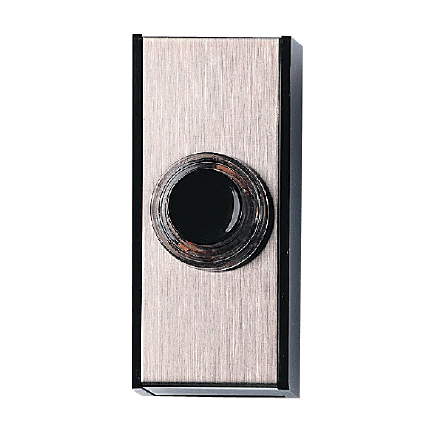 Detalle de Honeywell Home Friedland D611 Button Gem 47167 Wired Doorbell Button, Silver/Black