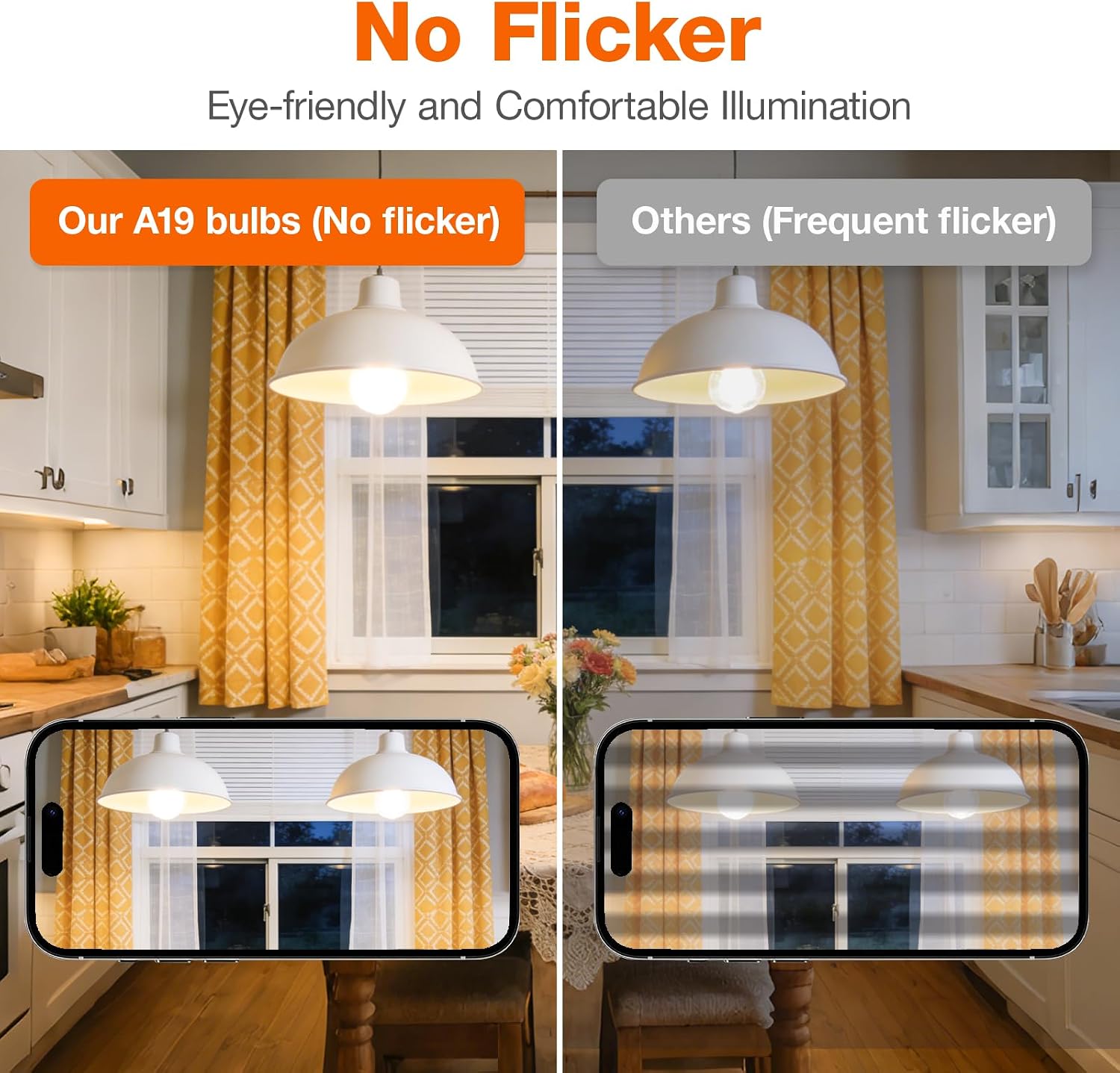 Thumbnail 3 de Sylvania A19 ECO LED Bulb 9W 8-Pack