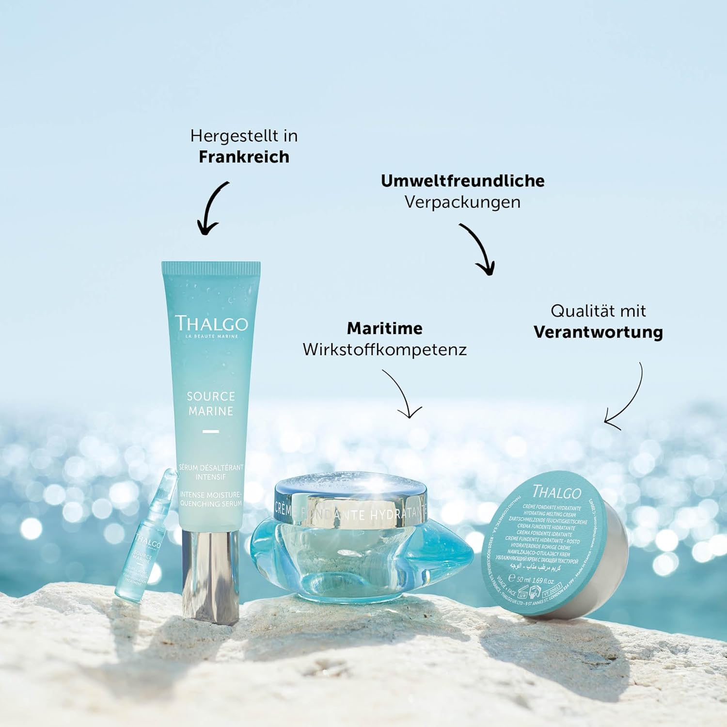 Thumbnail 2 de Thalgo Source Marine Gel-Cream – frische Feuchtigkeits-Gelcreme Nachfüllung (50 ml)