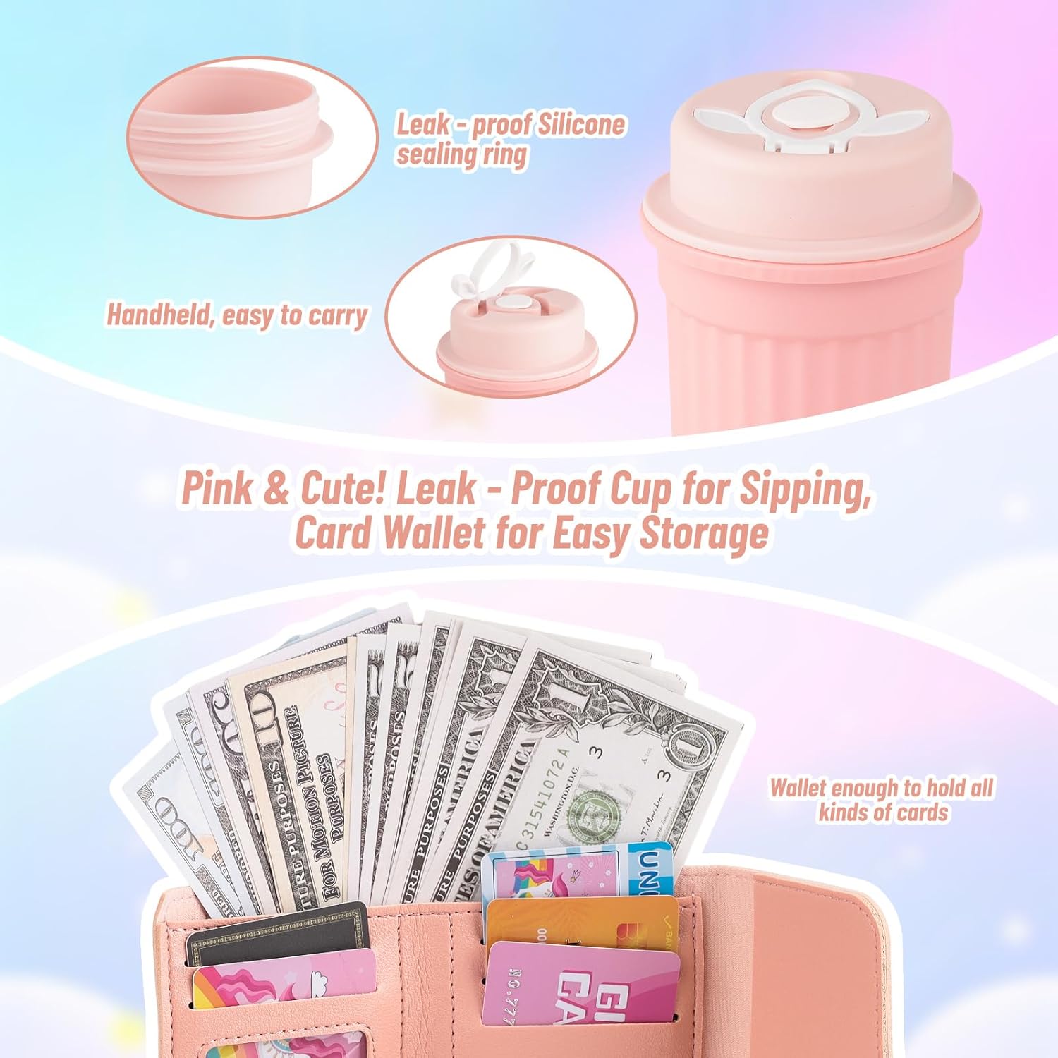 Thumbnail 4 de Play Handbag Set with Pretend Makeup by CMANLNYK – Cute Purse Toy for Girls