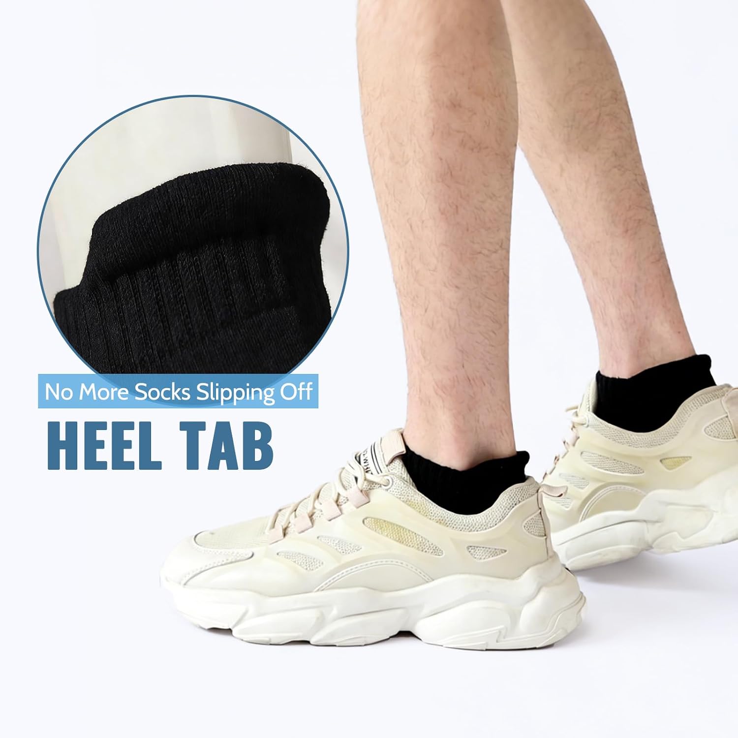 Thumbnail 4 de Wamicu Calcetines Tobilleros Hombre 5 pares