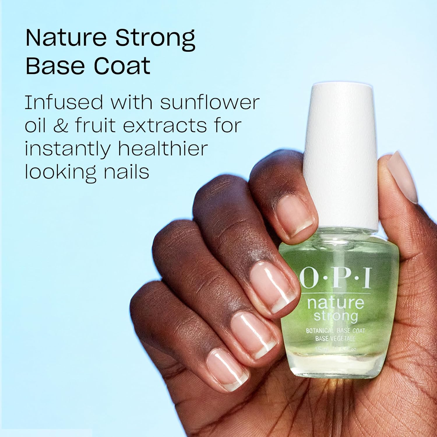 Thumbnail 5 de OPI Nature Strong | Base & Top vegano a origine naturale (sintesi smalto + protezione) da 15 ml