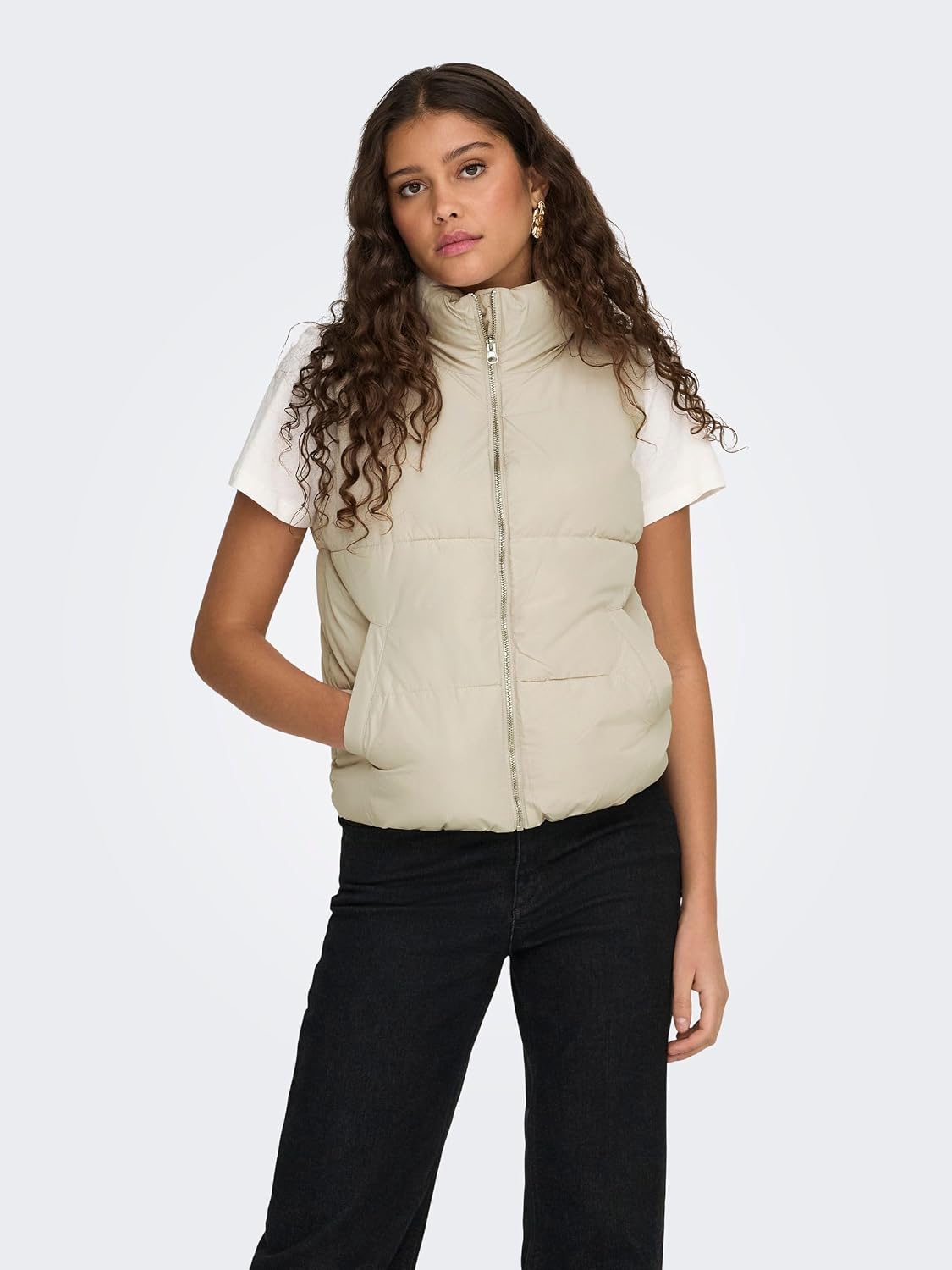 Detalle 2 de JDY Jdynewerica Short Waistcoat Otw Noos Gilet Donna
