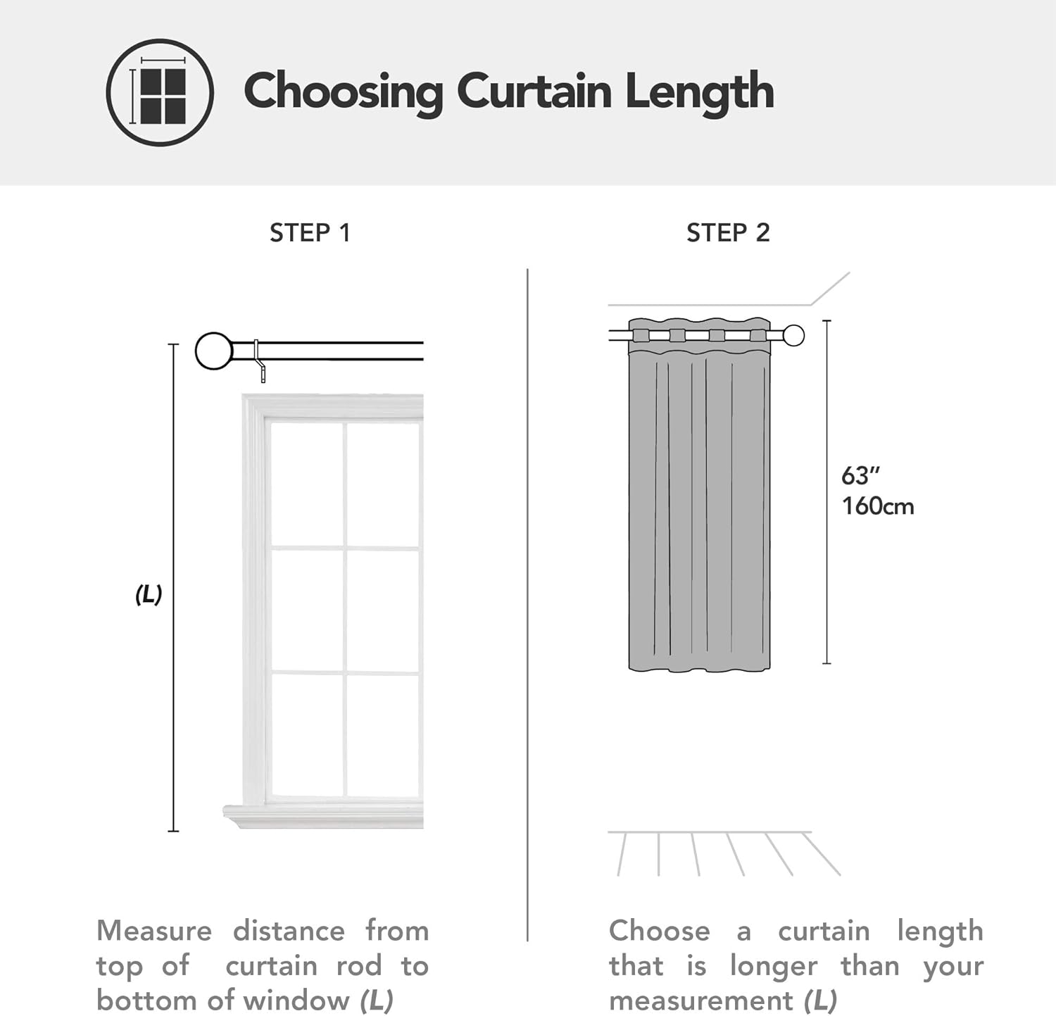 Thumbnail 5 de Deconovo 52"x63" blackout curtain for girls' bedroom 🪟