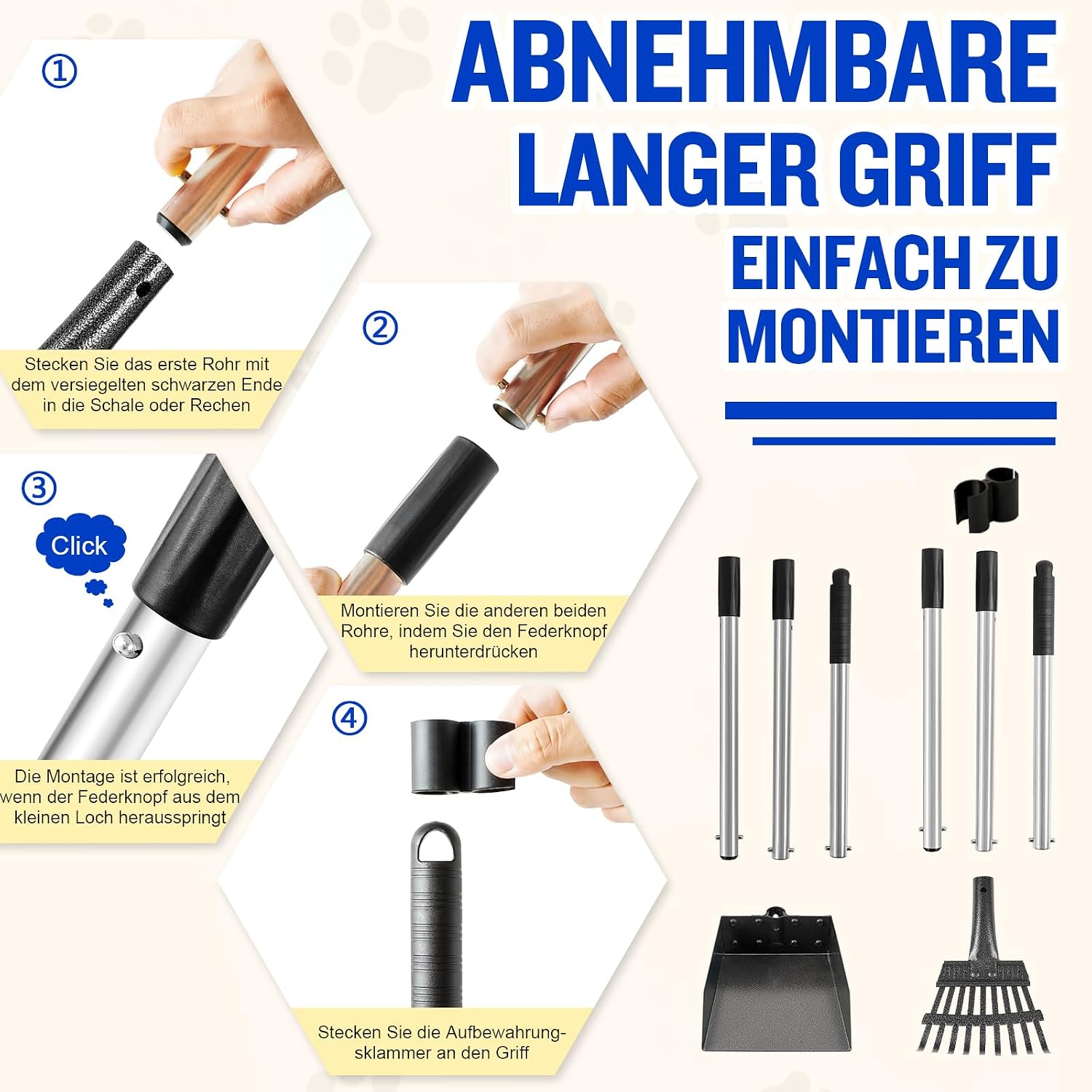 Thumbnail 5 de Snagle Paw Hundekotsammler 97 cm
