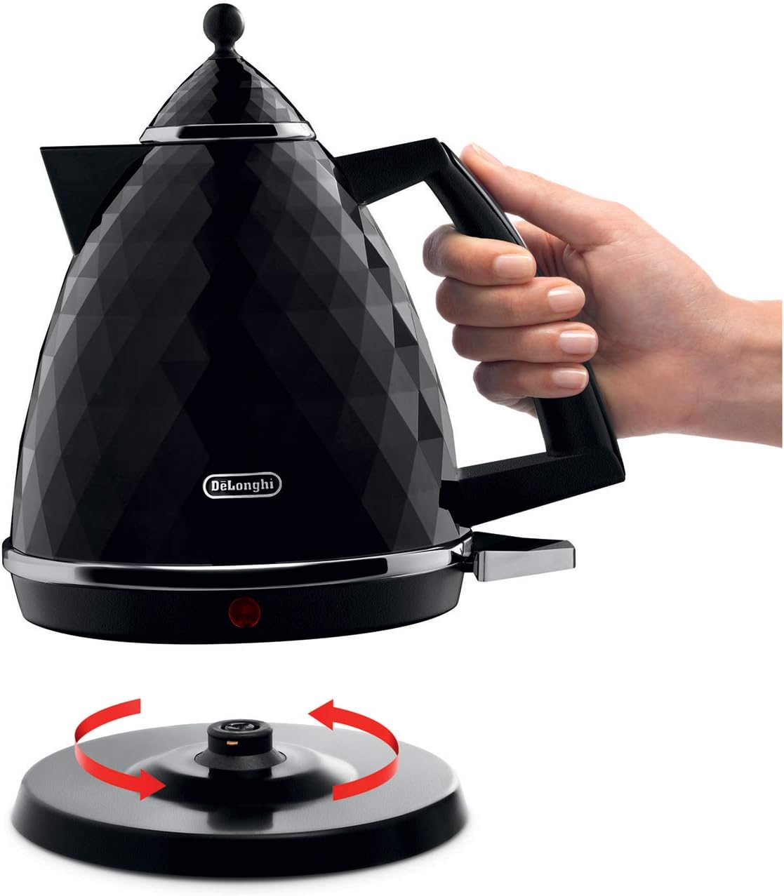 Detalle de De'Longhi Brilliante Electric Kettle KBJ3001BK (1.7 L)