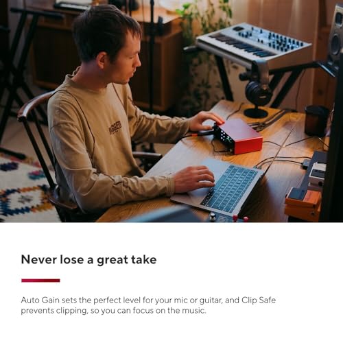 Detalle 2 de Focusrite Scarlett 4i4 4th Gen USB-C Audio Interface