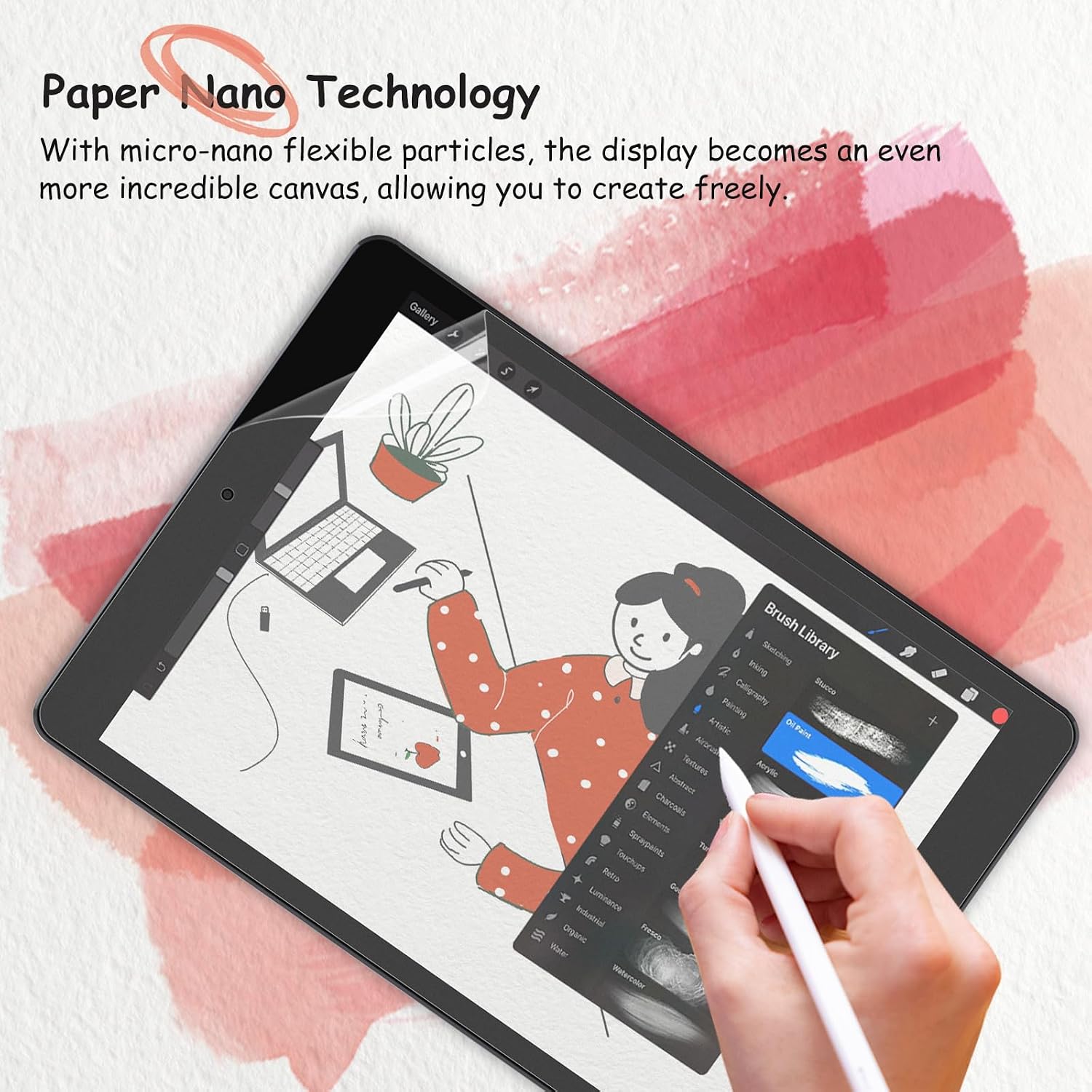Detalle 2 de BERSEM 2 films d'écran pour iPad 10,2 pouces ⚙