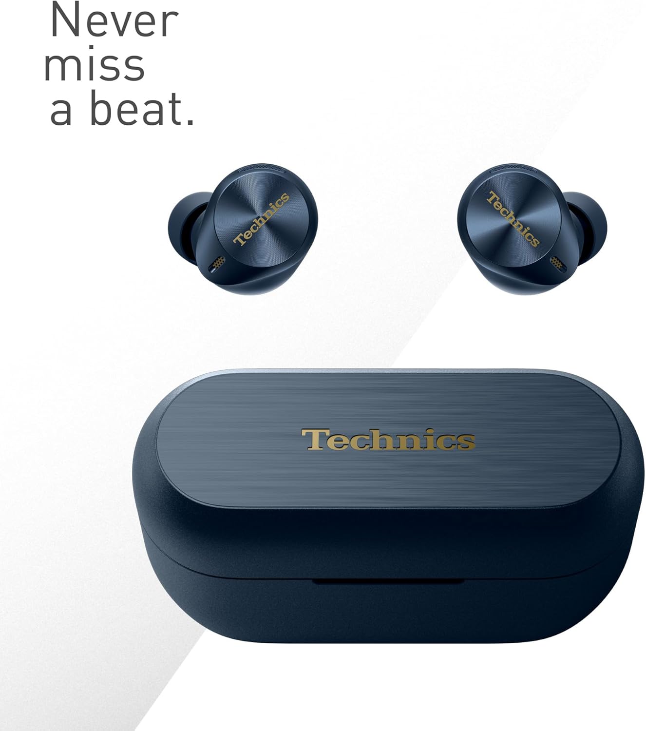 Thumbnail 2 de Technics EAH-AZ80E-A Auriculares Inalámbricos Bluetooth 🎧 Azul Medianoche