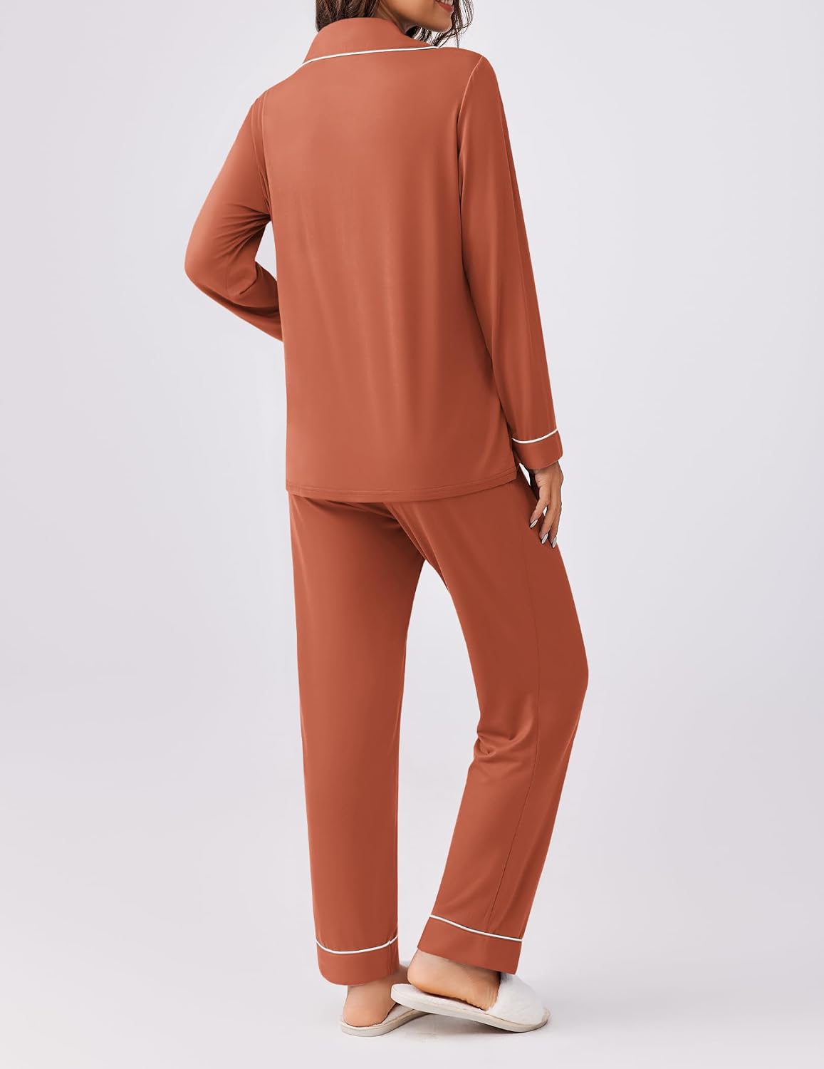 Detalle 2 de Ekouaer Women's Pajama Set, Rayon