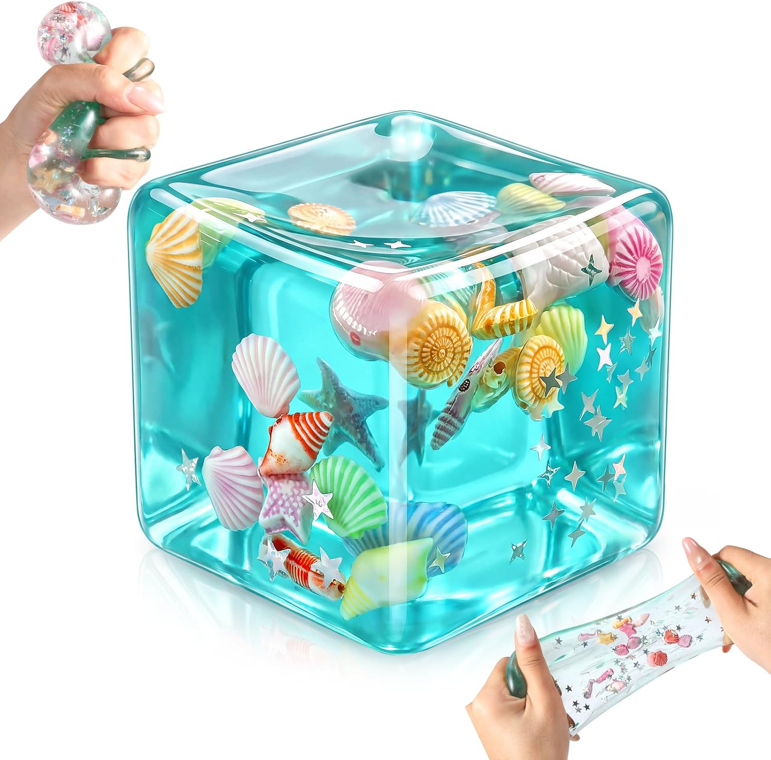 Detalle de Sea Shell Squishy Fidget Toy