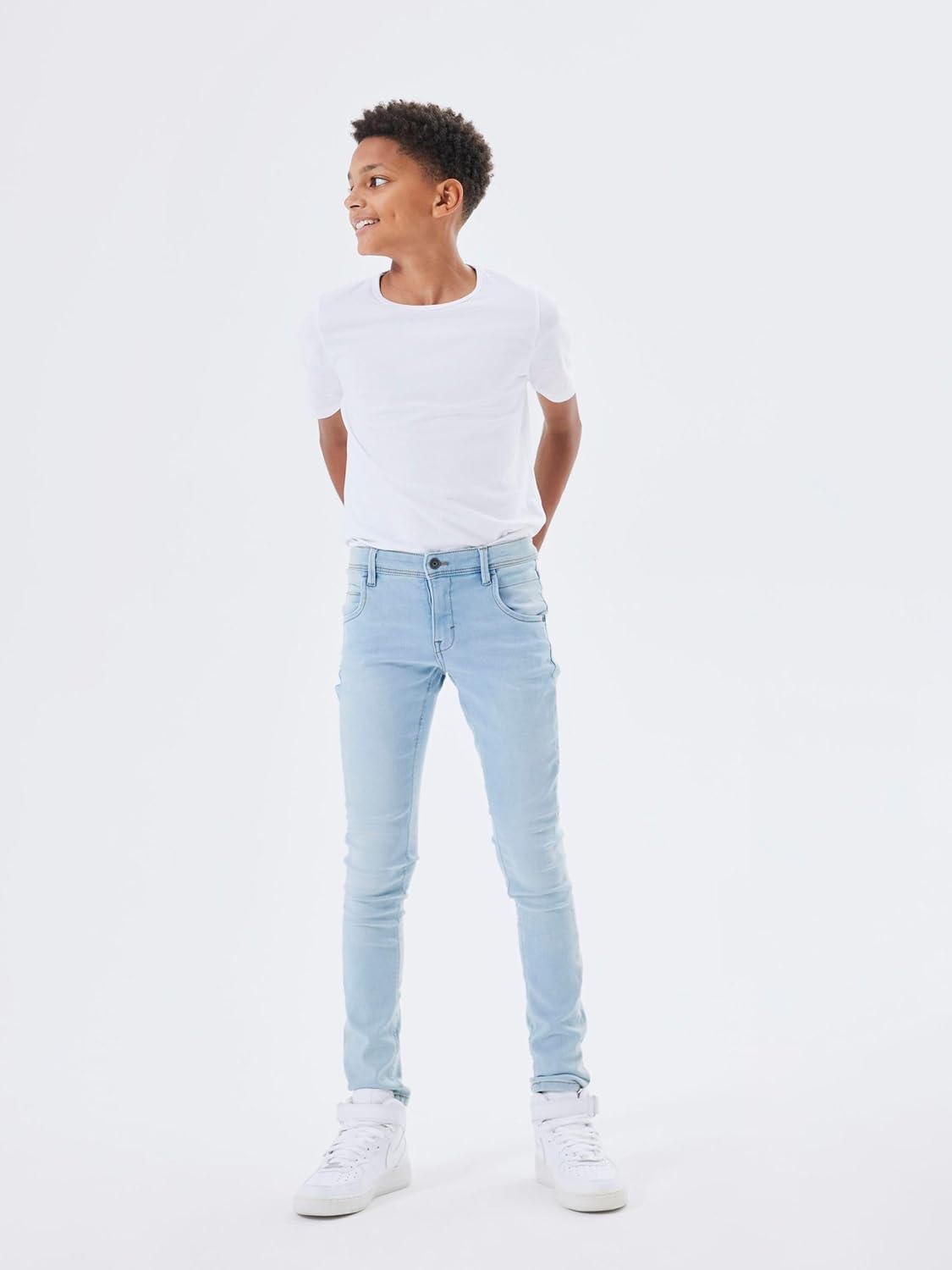 Thumbnail 6 de NAME IT Boy Jeans Slim Fit Sweat – verstellbare Taille, super weiches Denim