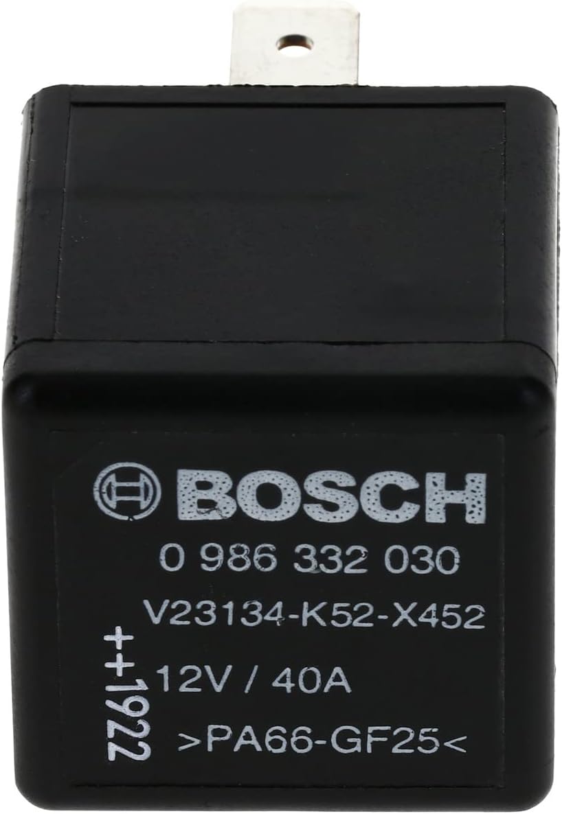 Detalle de Bosch 0986332030 Mini Relay 12V 60A, 4-Pin, Normally Open (IP5K4)