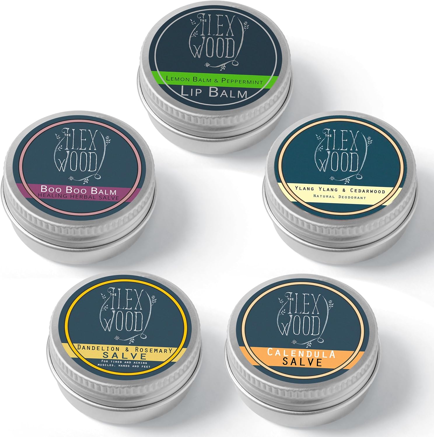 Thumbnail 5 de The Ilex Wood Lemon Balm & Peppermint Natural Lip Balm 10ml – Handmade in the UK