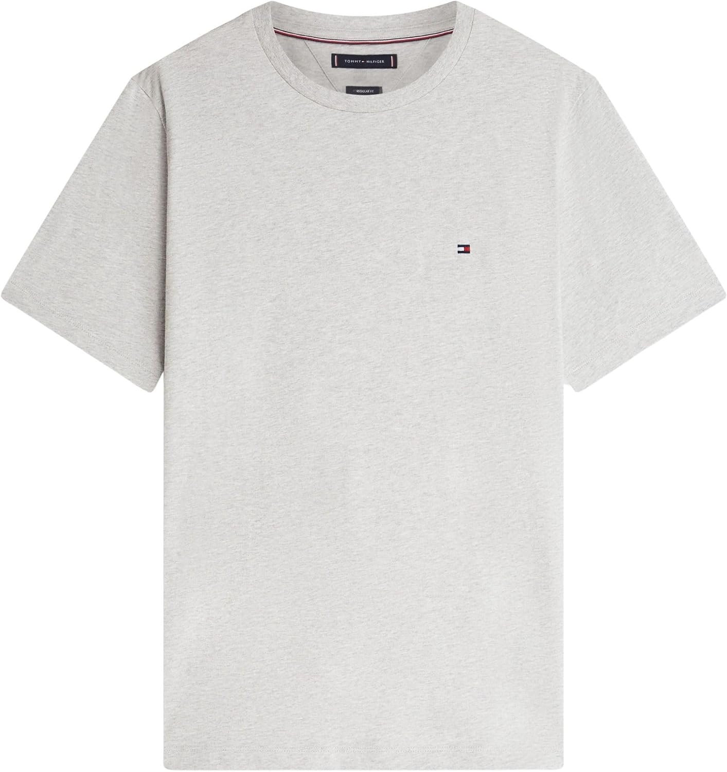 Detalle de Tommy Hilfiger Ess Seasonal Reg Fit Solid Tee (MW0MW39995) maglietta a manica corta da uomo