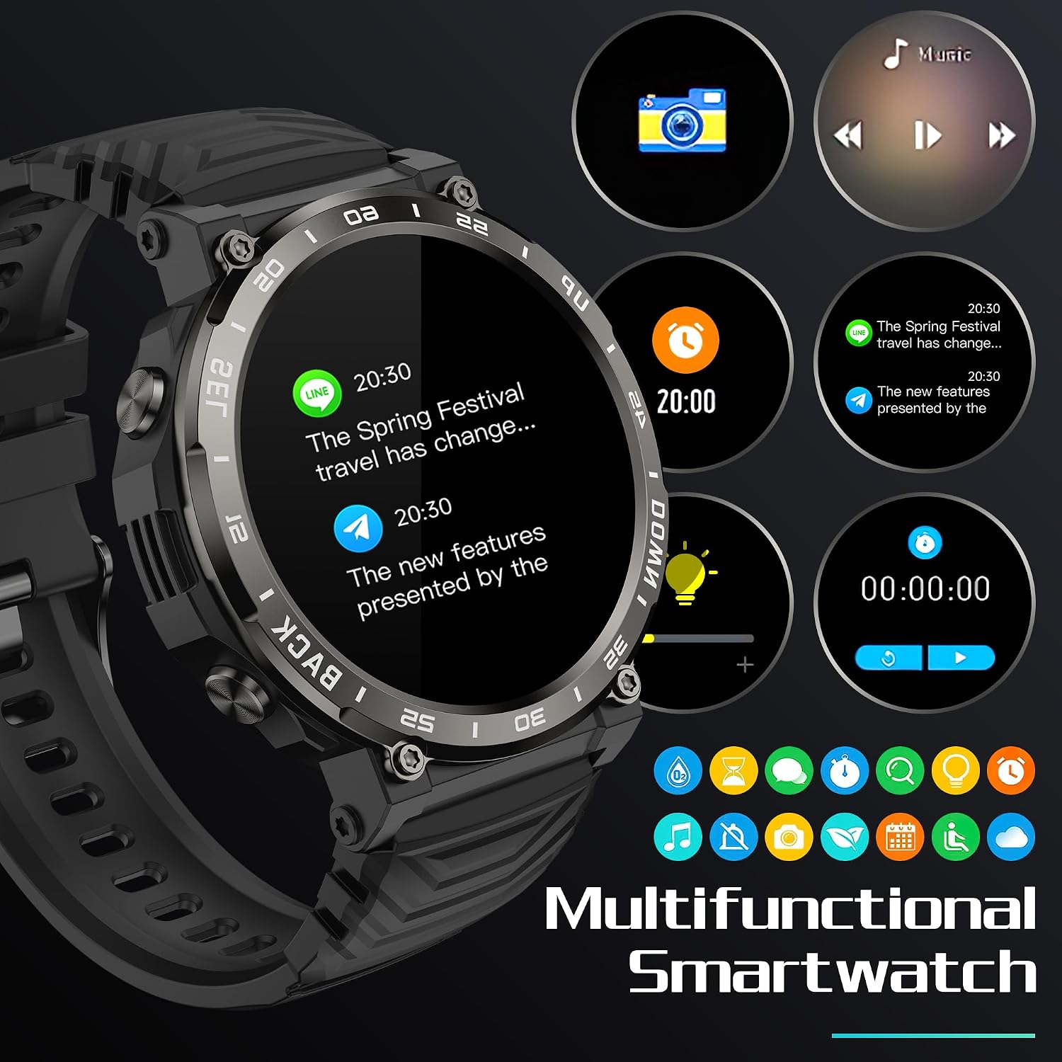 Thumbnail 5 de IDEALROYAL S56 1,52" smartwatch deportivo