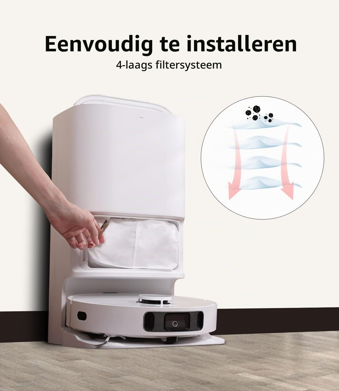 Detalle de Alloytool Pack of 8 Dust Bags L10s Ultra stofzuigerzakken, 2,5 l, 8 stuks