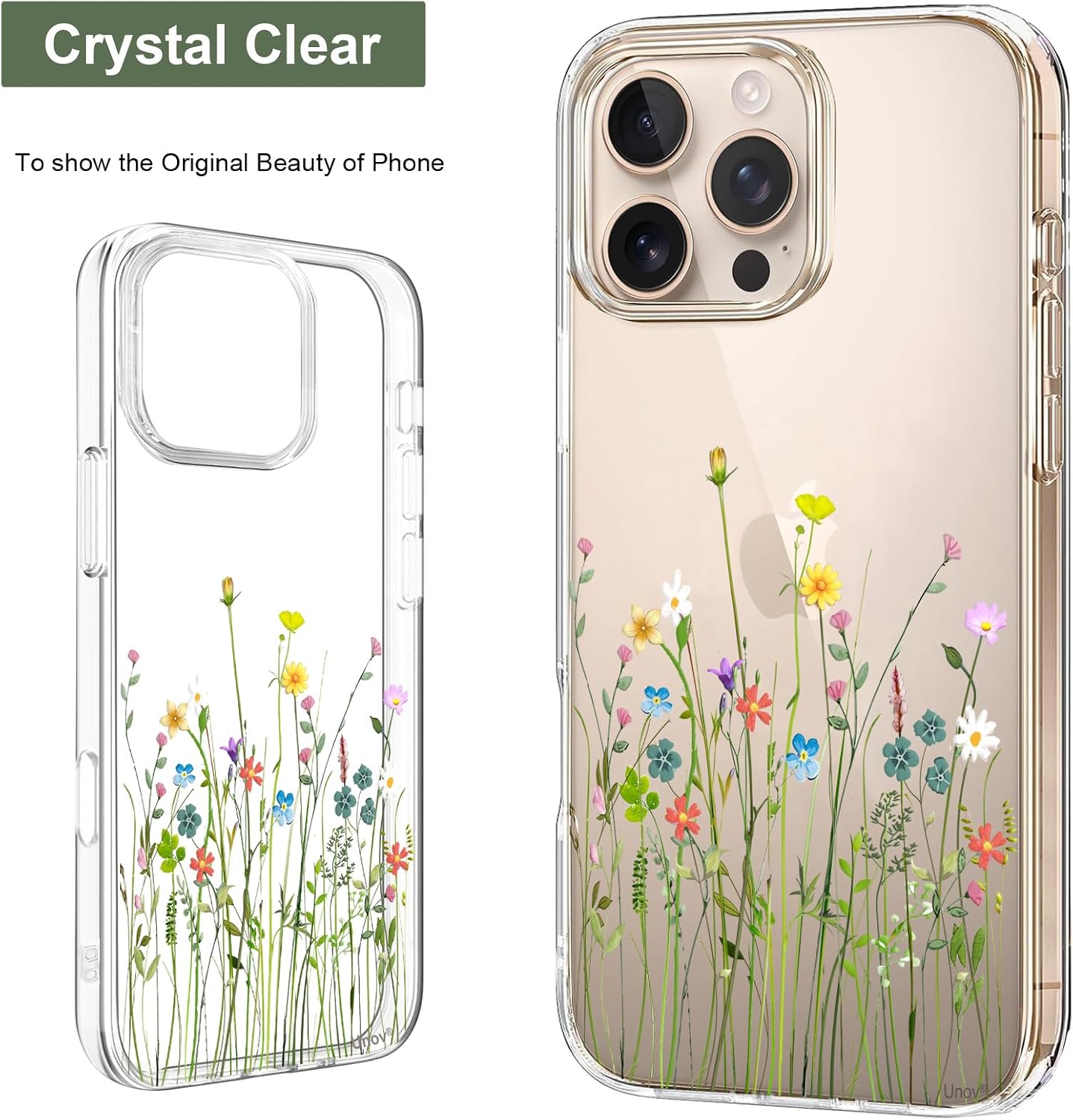 Detalle de Unov iPhone 16 Pro phone case