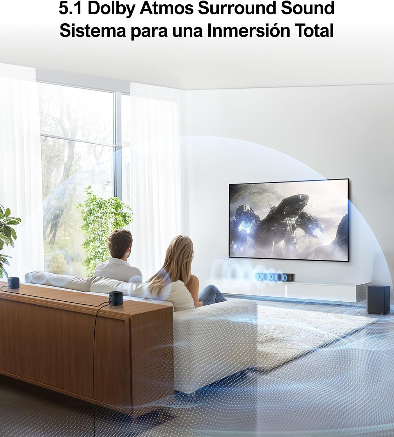 Thumbnail 3 de Ultimea Aura A50 Pro: Soundbar 5.1ch con Dolby Atmos e HDMI eARC per TV