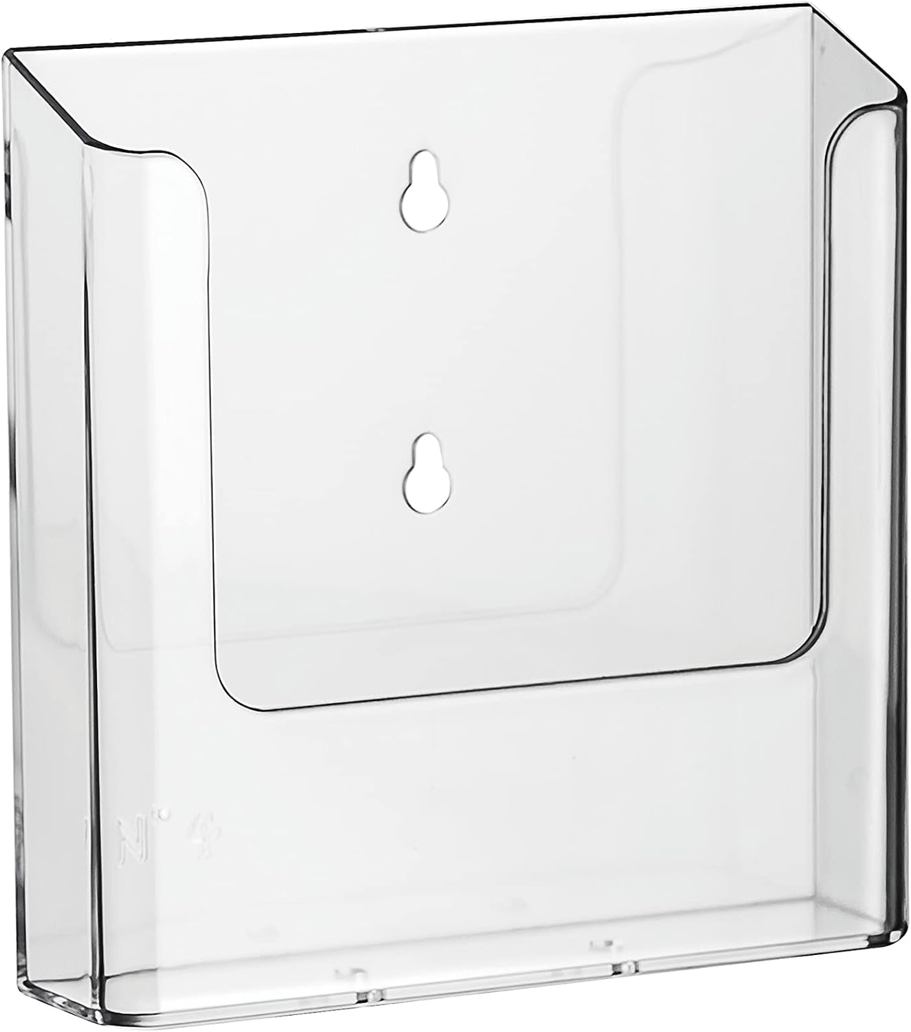 Detalle 1 de Europel 350066 broschyrhållare för vägg, A5, transparent akryl, 34 mm