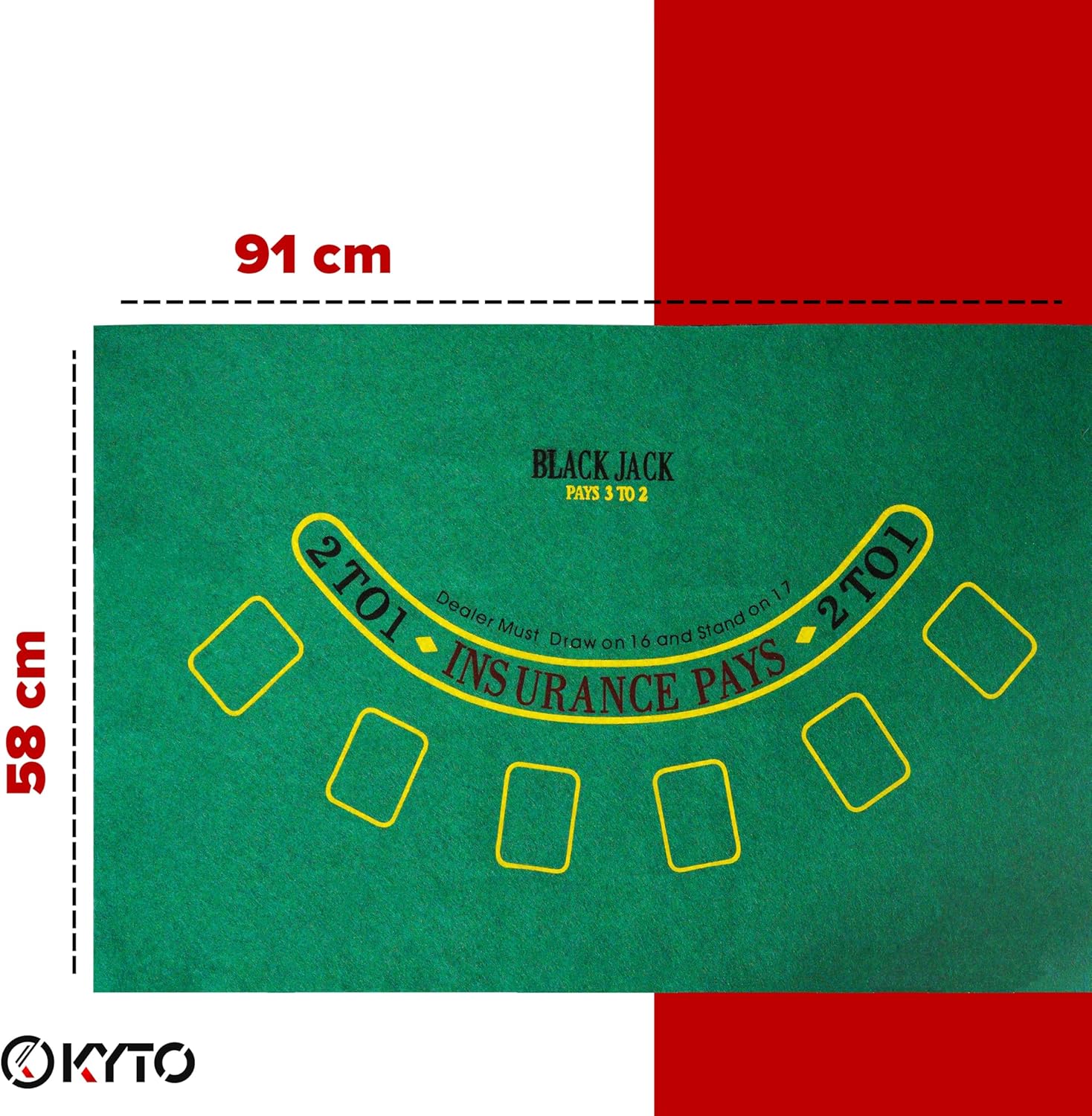 Detalle 2 de Kyto Juego de Póquer 300 Piezas con Maletín 🎲