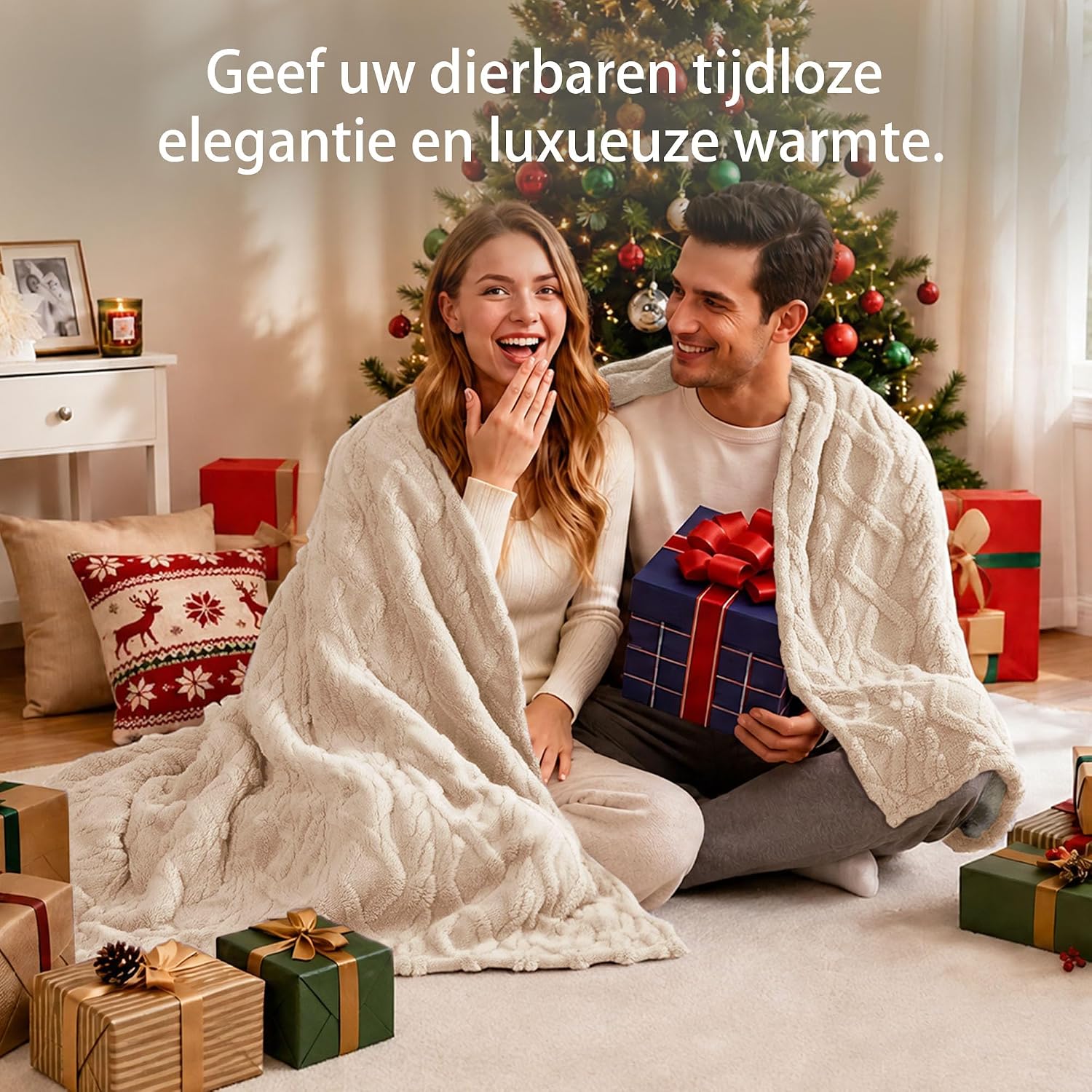 Thumbnail 6 de Aheadpret TW1-F130160 elektrische deken 130 x 160 cm, beige, 9 warmtestanden
