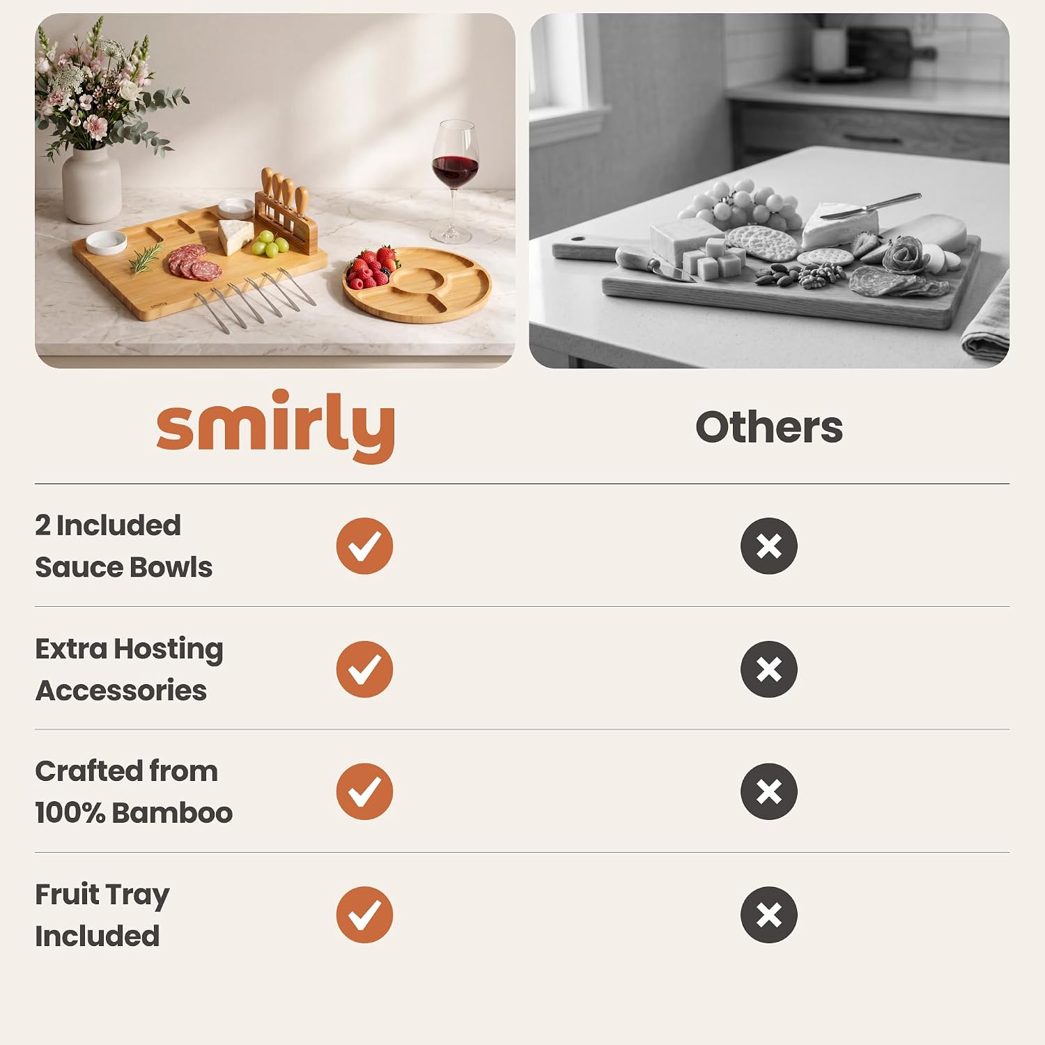 Thumbnail 5 de SMIRLY Large Charcuterie Board Set