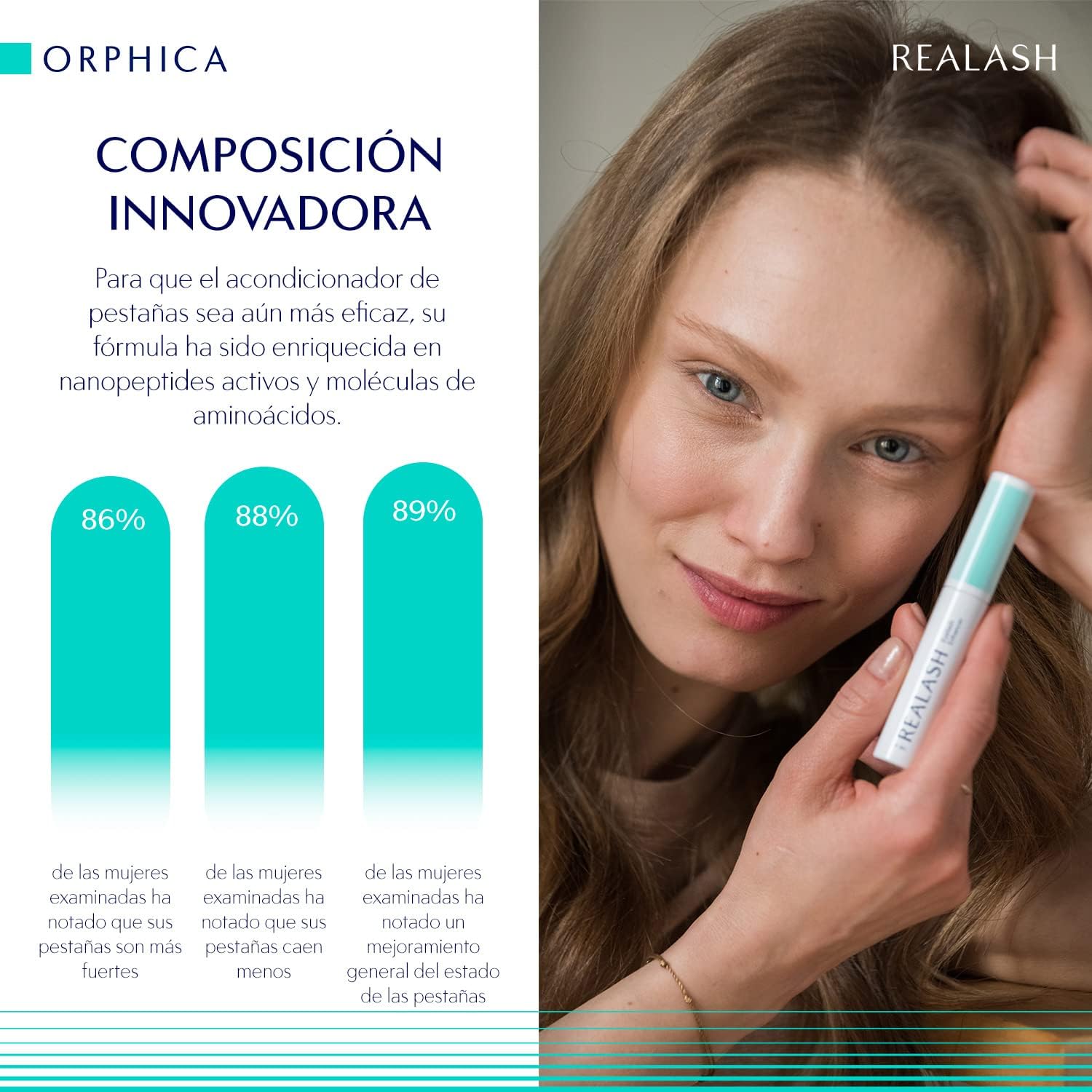 Thumbnail 4 de ORPHICA Realash Serum para Pestañas, Crecimiento y Fortalecimiento