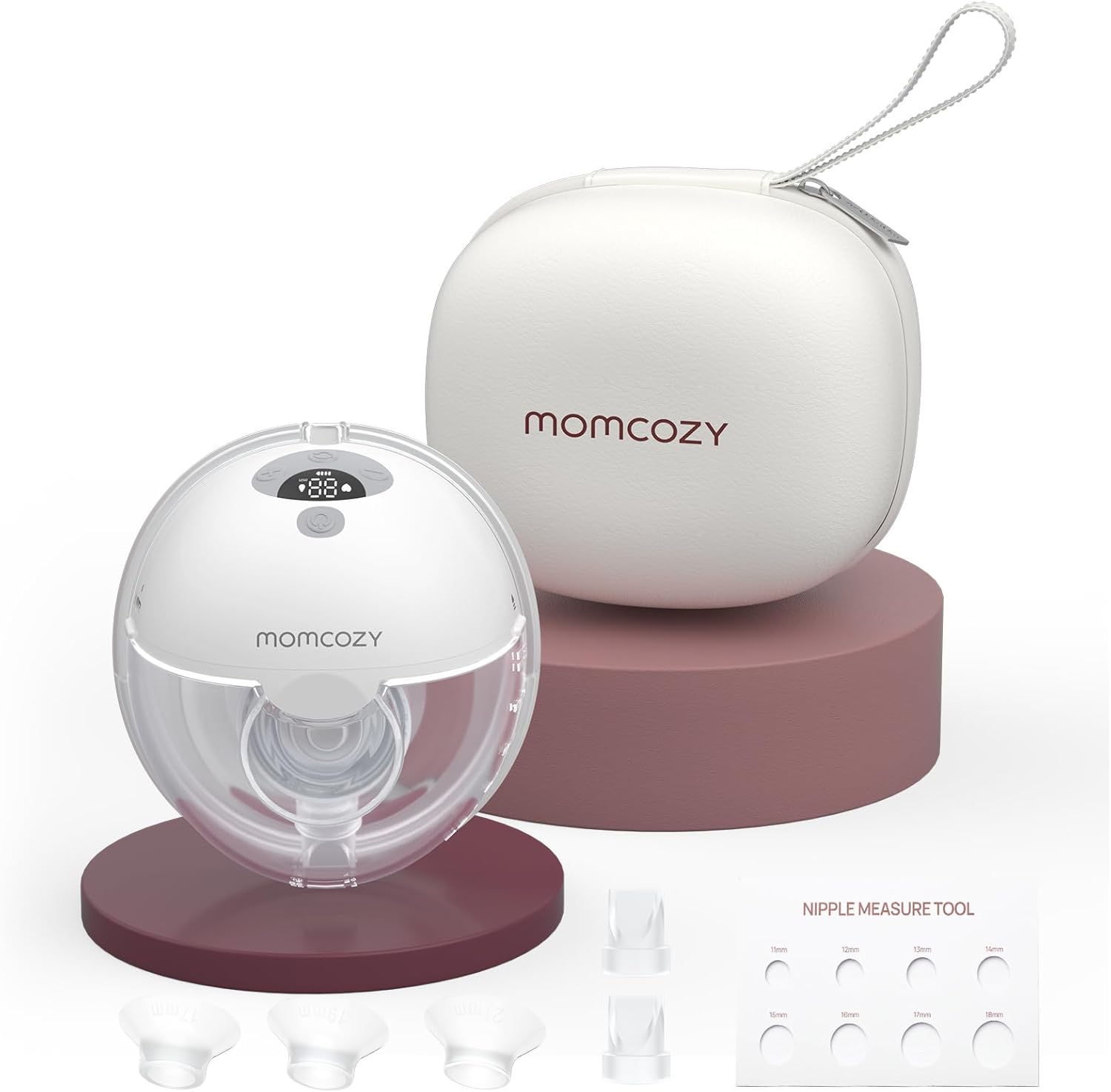 Thumbnail 5 de Momcozy M5 Full Set Collector Cup: Double-Sealed 24mm Flanges and Replacement Accessories for the M5 Wearable Pump
