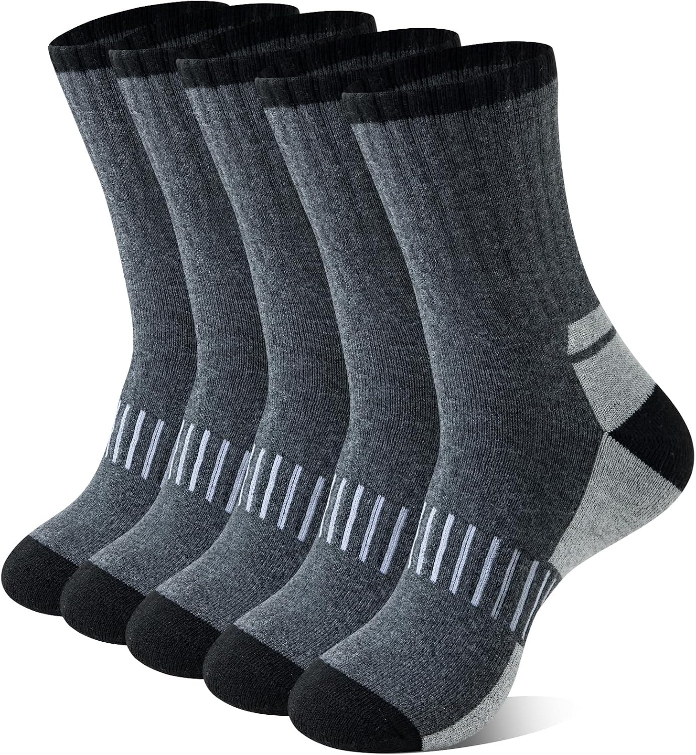 Detalle de Josnown Thermal Hiking Socks, 5-Pack