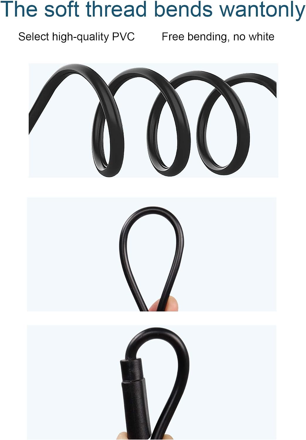 Detalle de USB-C bare-wire power cable 22AWG