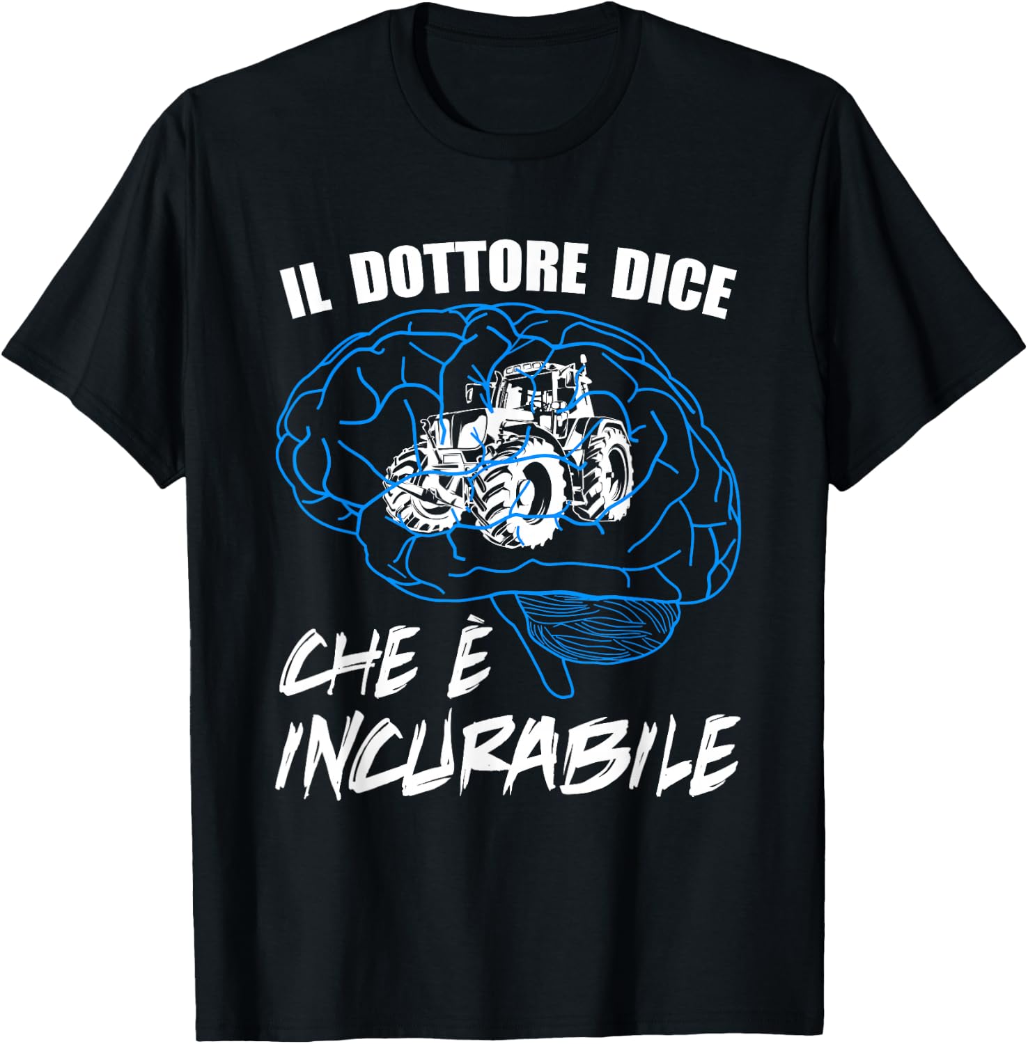 Detalle de Detti Farmer Contadino Trattore Incurabile — Maglietta
