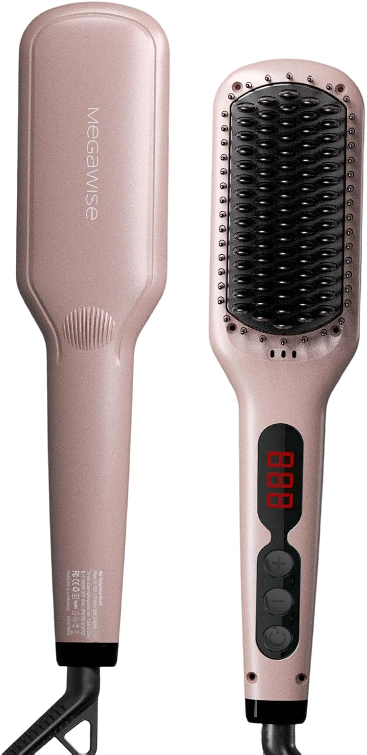 Detalle de MEGAWISE Haarglätter Keramikbürste 230 °C