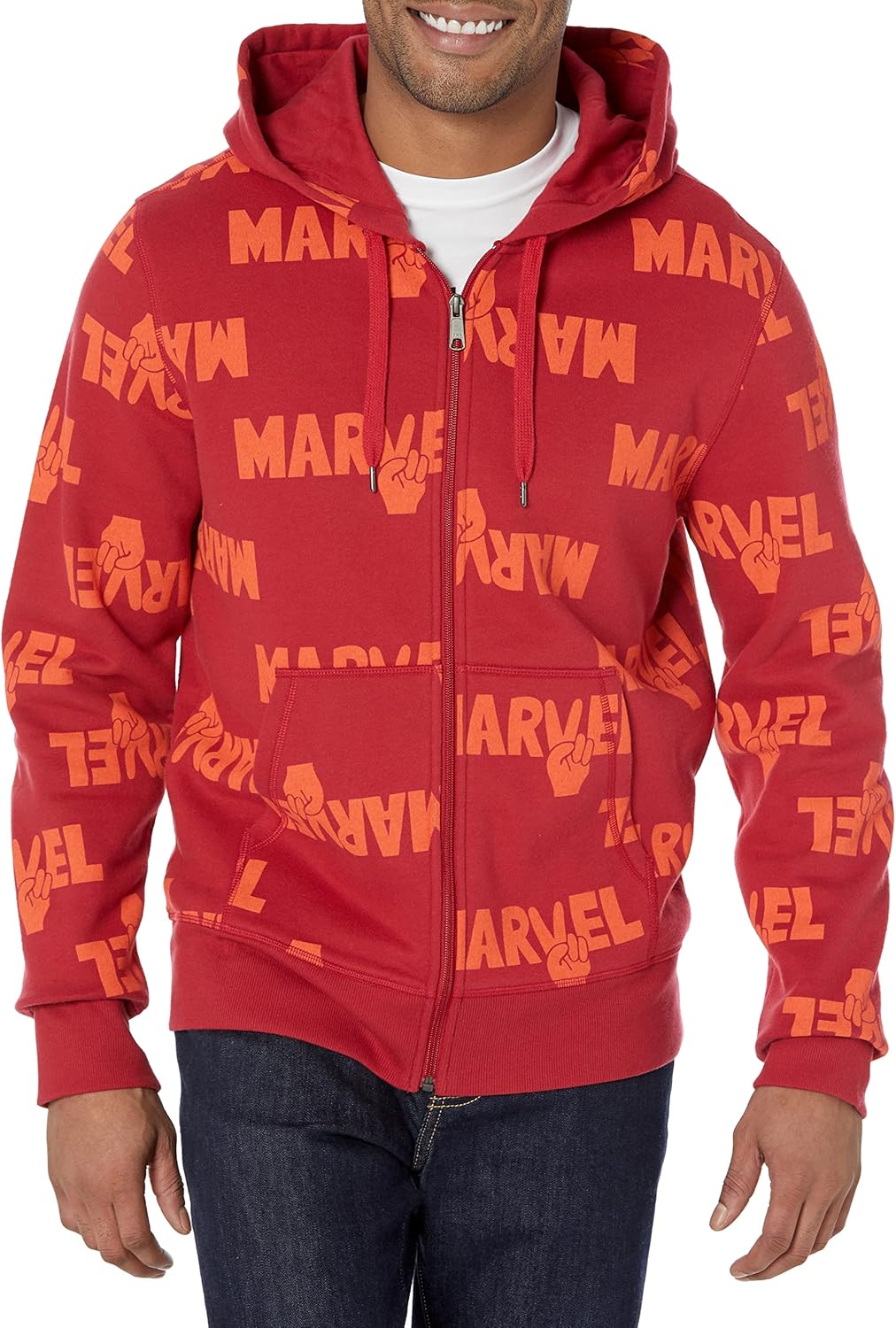 Thumbnail 6 de Amazon Essentials Disney | Marvel | Star Wars Men’s Fleece Full-Zip Hoodie Sweatshirt (Big & Tall)