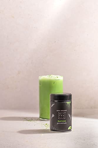 Detalle de Matcha & CO Té Matcha Premium 100% Ecológico, Grado Ceremonial - 30 g