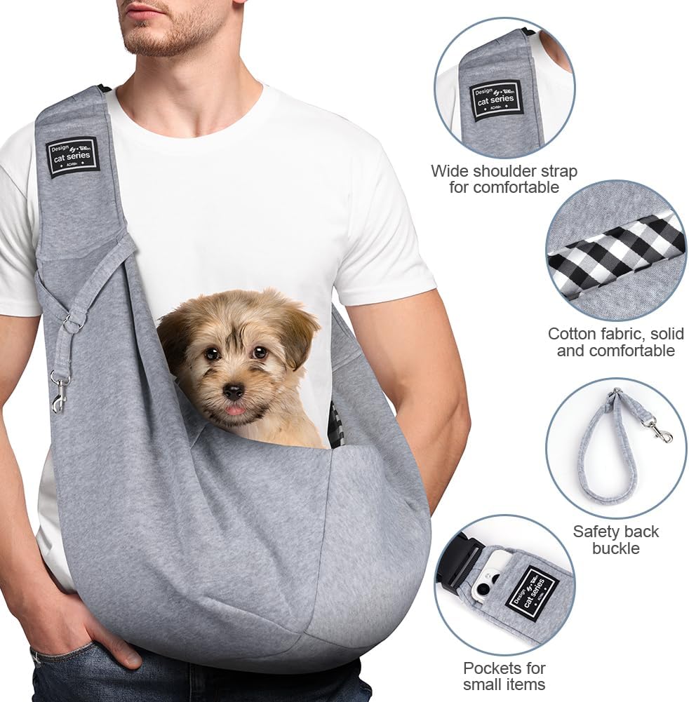 Detalle de Adiwo Hundetragetasche Welpen bis 7.5 kg