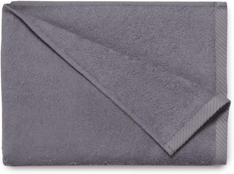 Detalle de Top Towel 3040075 – 2 ręczniki bidetowe z bawełny, 30 × 50 cm, szare