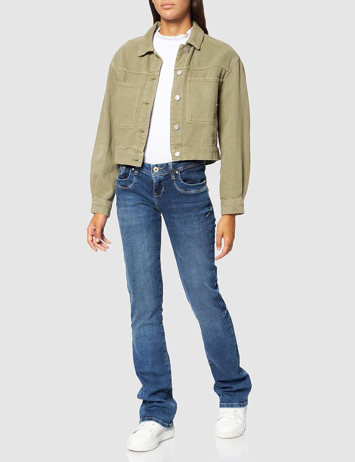 Thumbnail 1 de LTB Jeans Damen Valerie Jeans mit Stretch, niedrigem Bund und Kontrastnähten