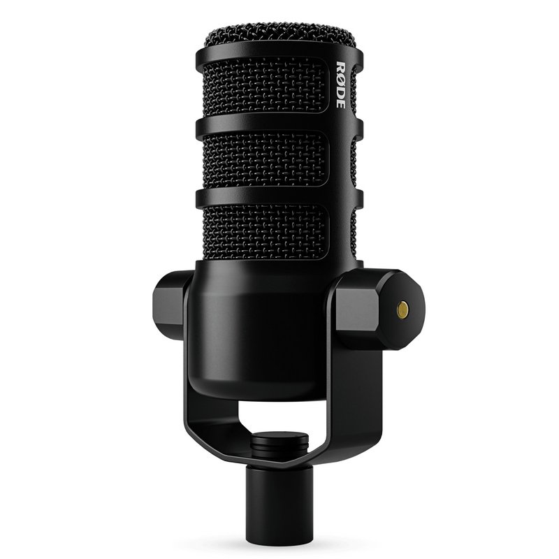 Detalle de Rode PodMic USB: micrófono dinámico de transmisión con XLR y USB-C