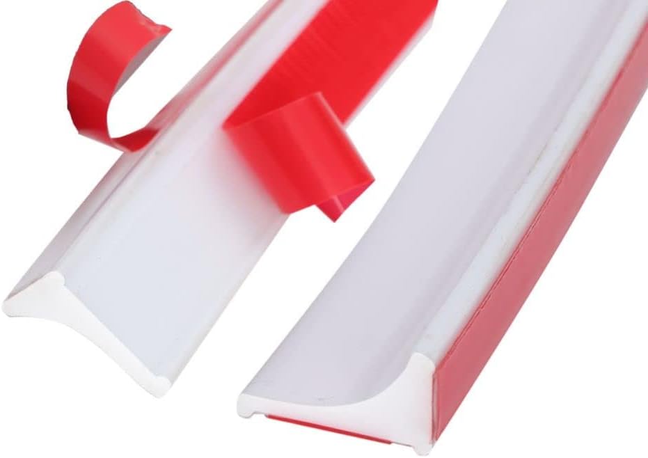 Detalle de Silicone shower seal strip 20mm x 12mm