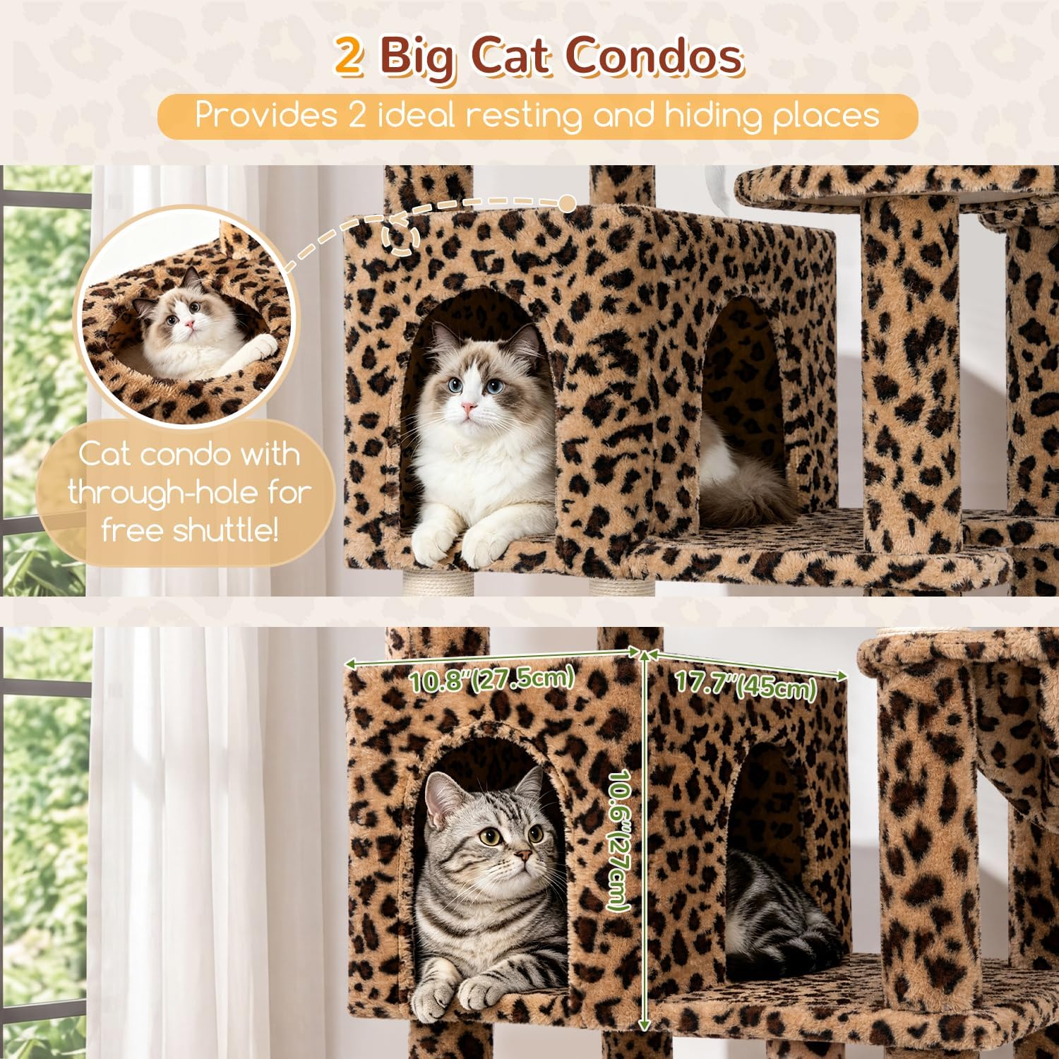 Detalle de Globlazer Cat Tree, 82-Inch