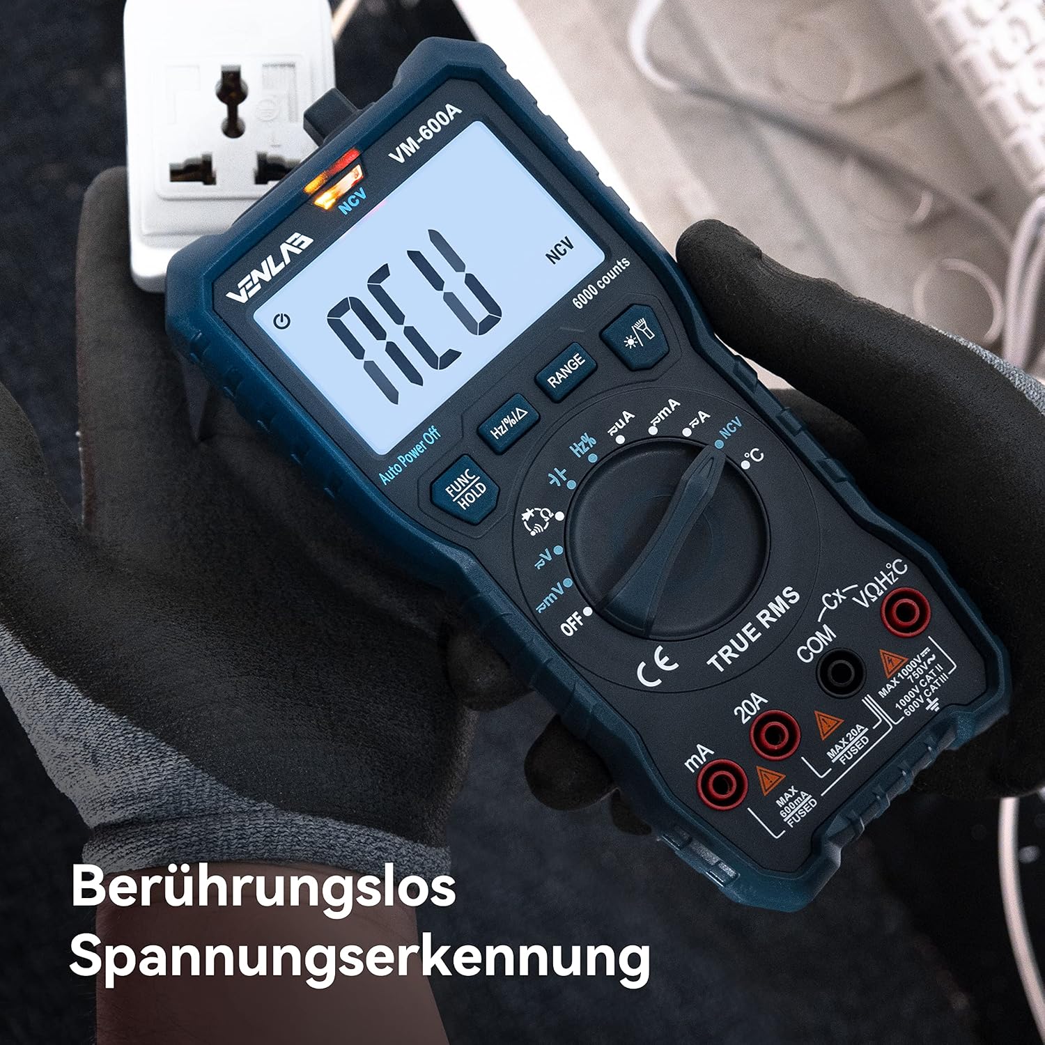 Thumbnail 4 de VENLAB Multimeter 6000 Zählungen