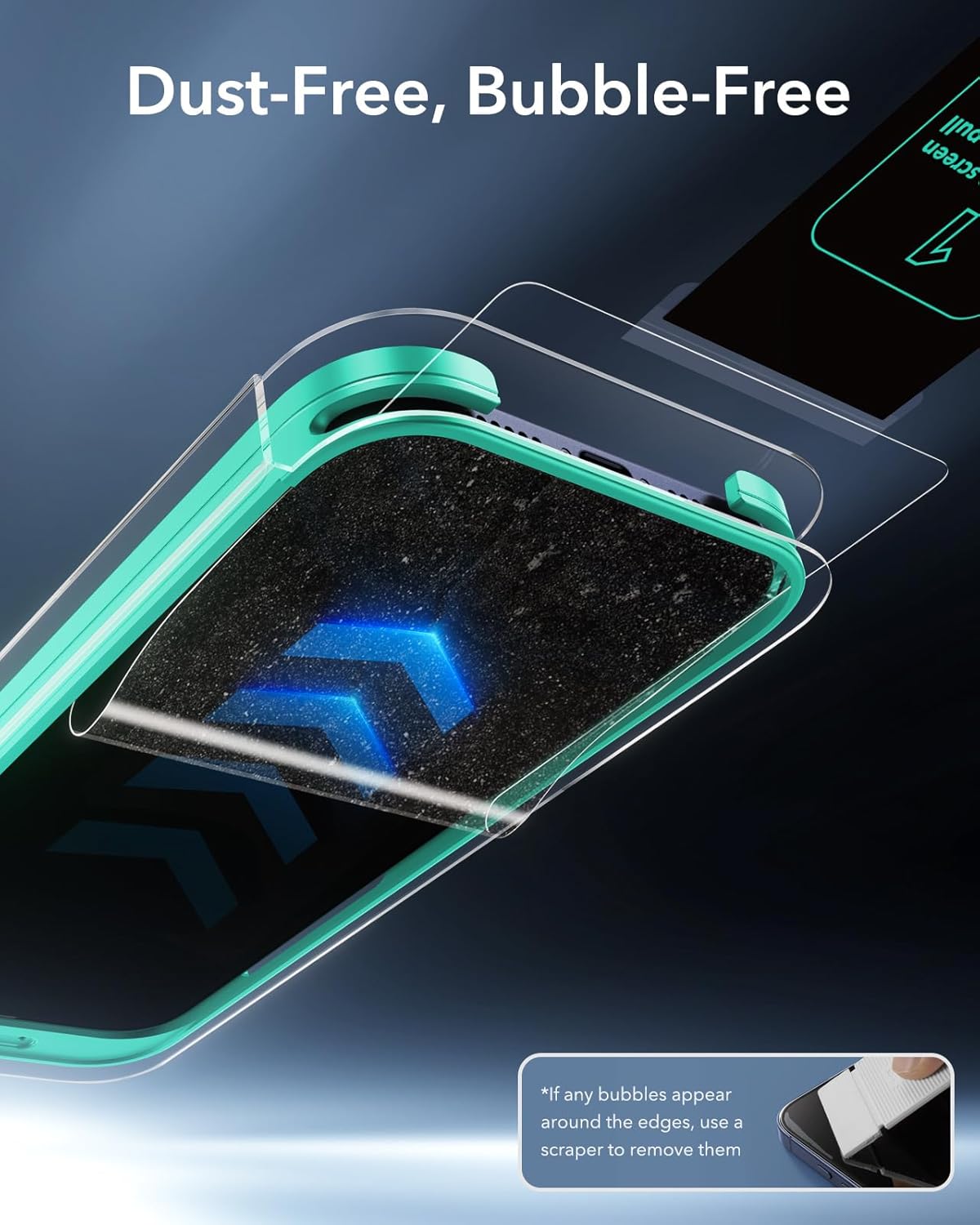 Thumbnail 3 de ESR Armorite Tempered Glass for iPhone 17 Pro Max 3-pack