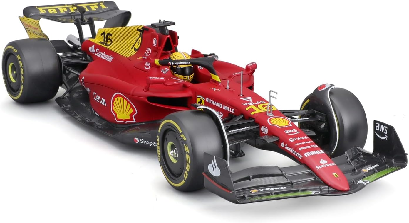 Thumbnail 1 de Bburago B18-26806L Ferrari F1-75 Leclerc Monza 1:24 – model 75th Livery