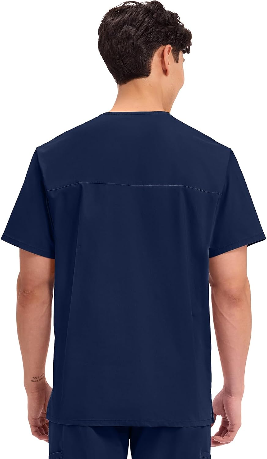 Detalle de Cherokee Men's Scrub Top, 4 Pockets