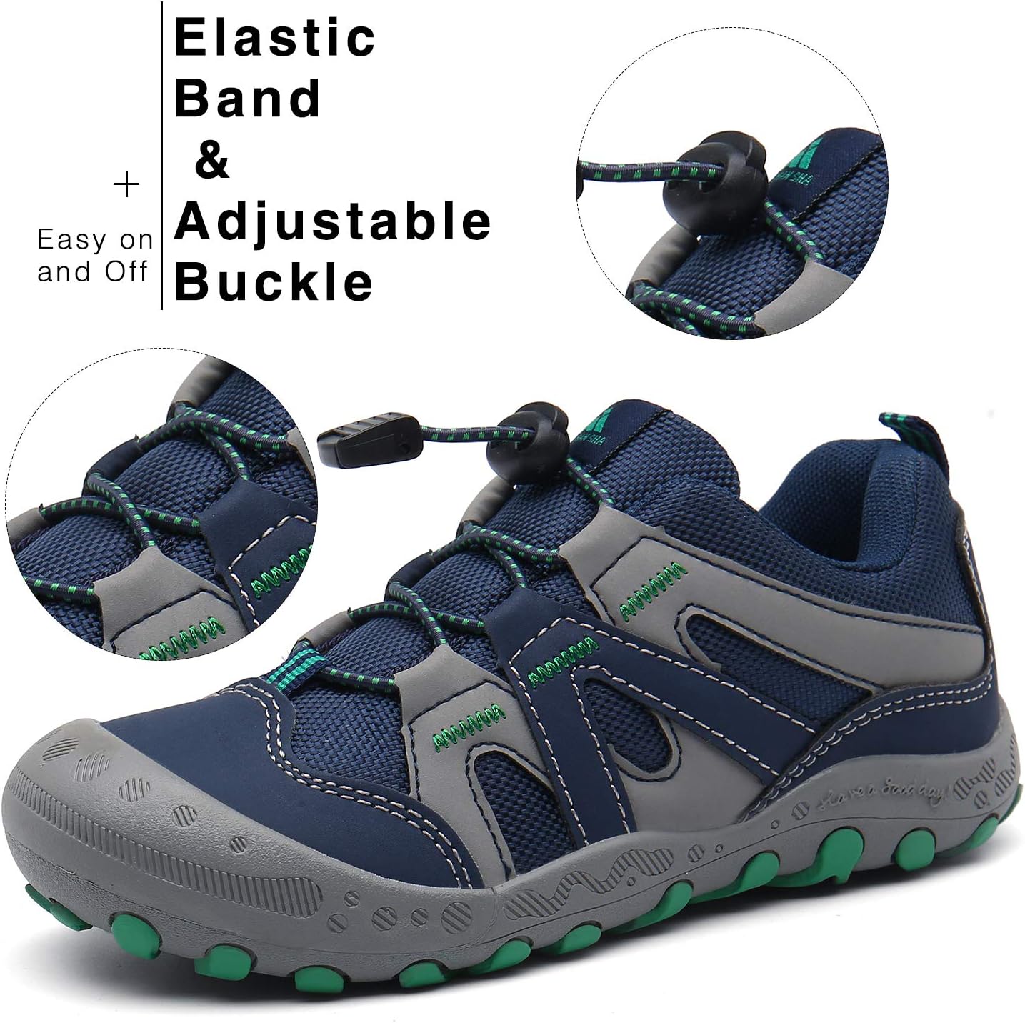 Thumbnail 4 de Mishansha Kids Hiking Boots for Toddler Boys & Girls — Water-Resistant, Anti-Collision, Non-Slip Outdoor Sneakers