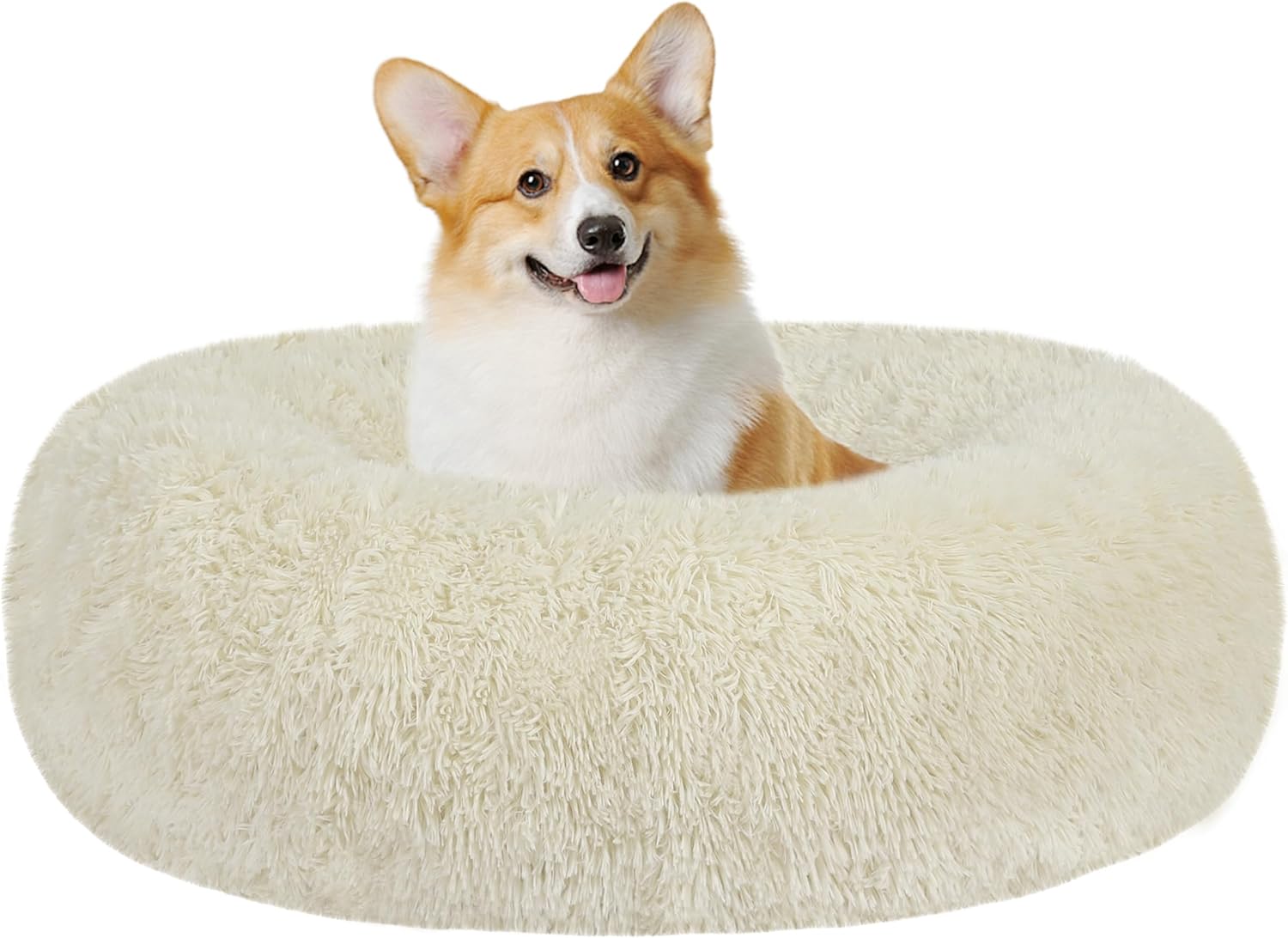 Thumbnail 6 de HMTOPE Orthopädisches Hundebett rund 60 cm Ø – Dunkelgrau, waschbar